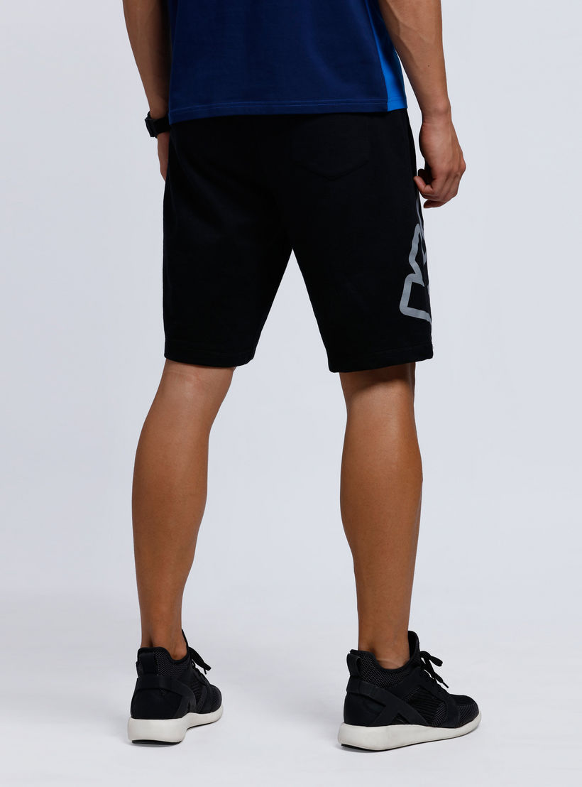 Kappa Printed Shorts with Elasticised Waistband-men-clothing-sportswearandactivewear-bottoms-image-4