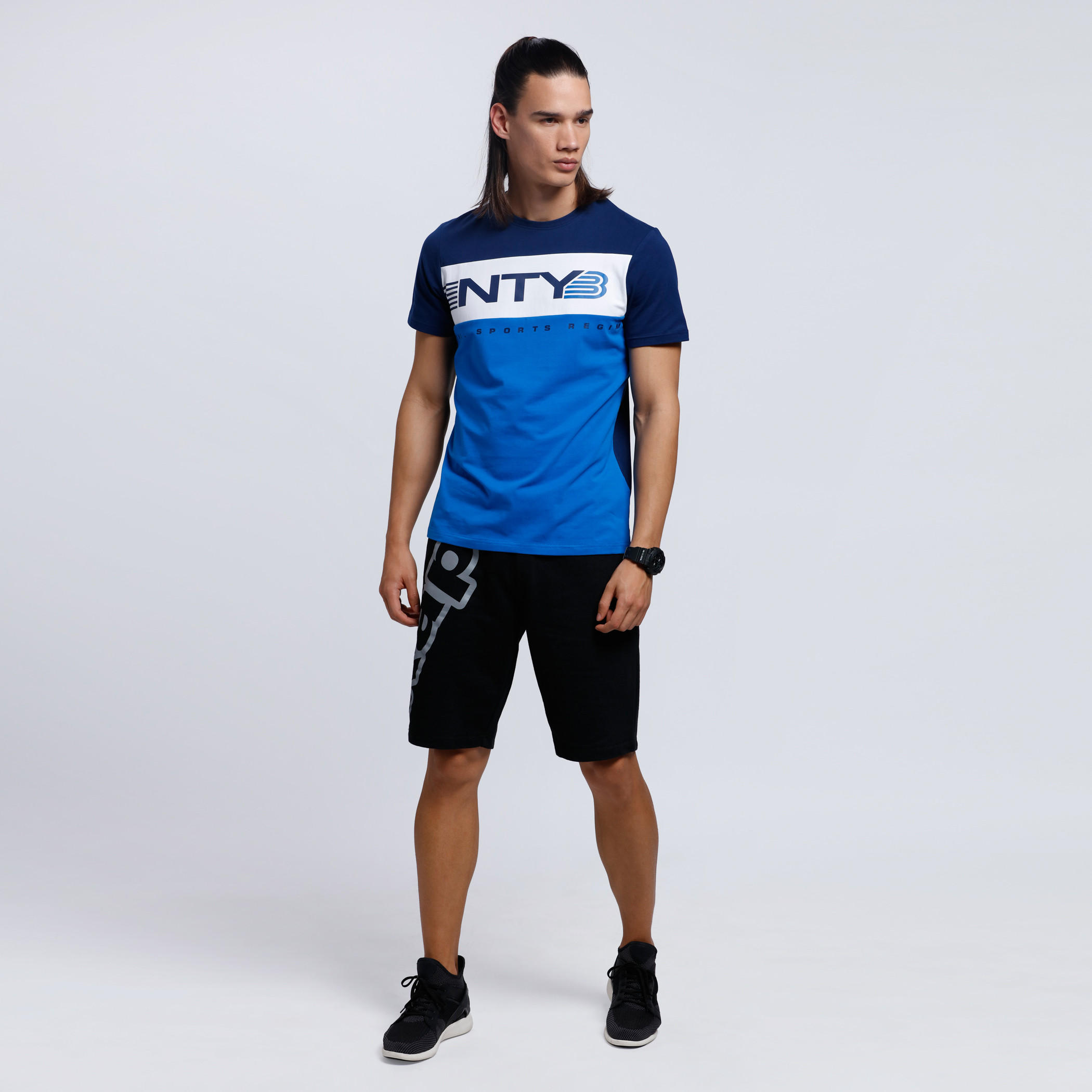 Kappa Printed Shorts with Elasticised Waistband-men-clothing-sportswearandactivewear-bottoms-image-5