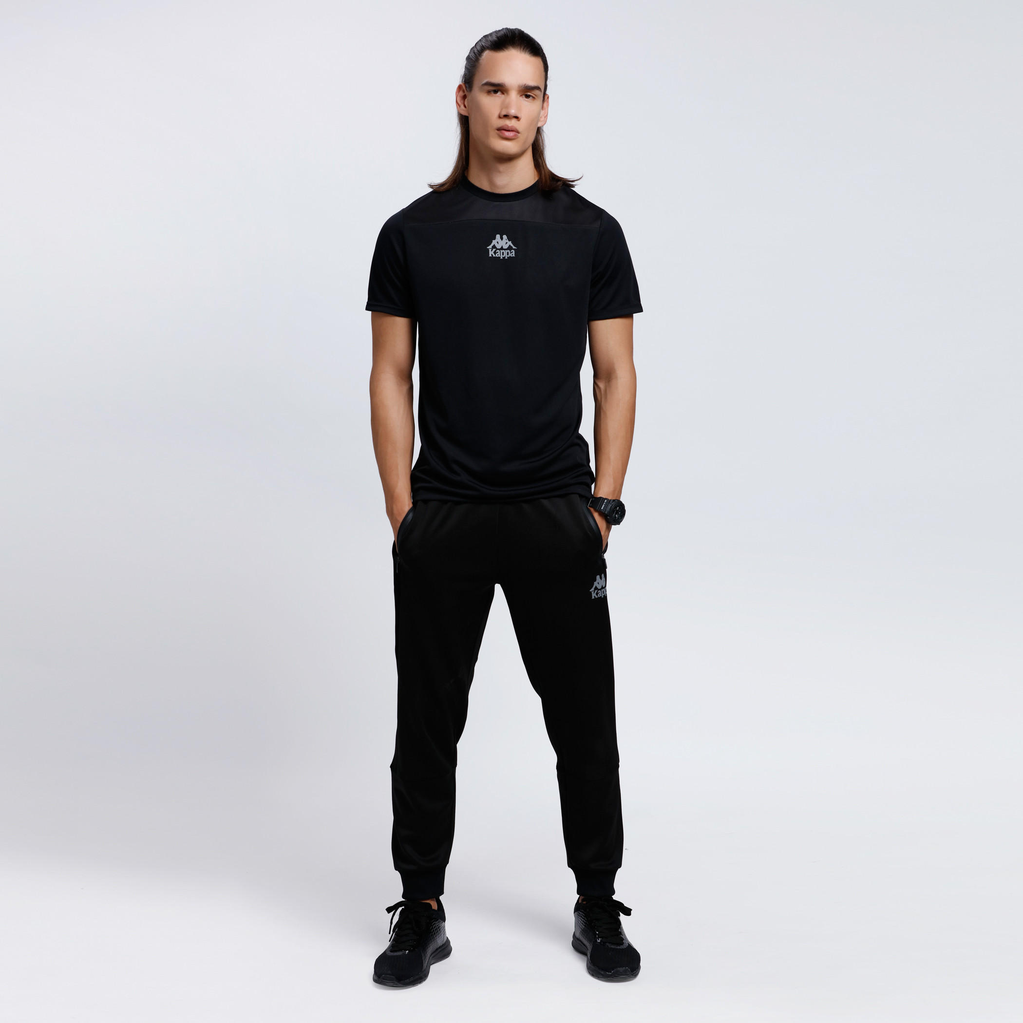 Kappa Crew Neck T-Shirt with Short Sleeves-men-clothing-sportswearandactivewear-tshirtsandpolos-image-5