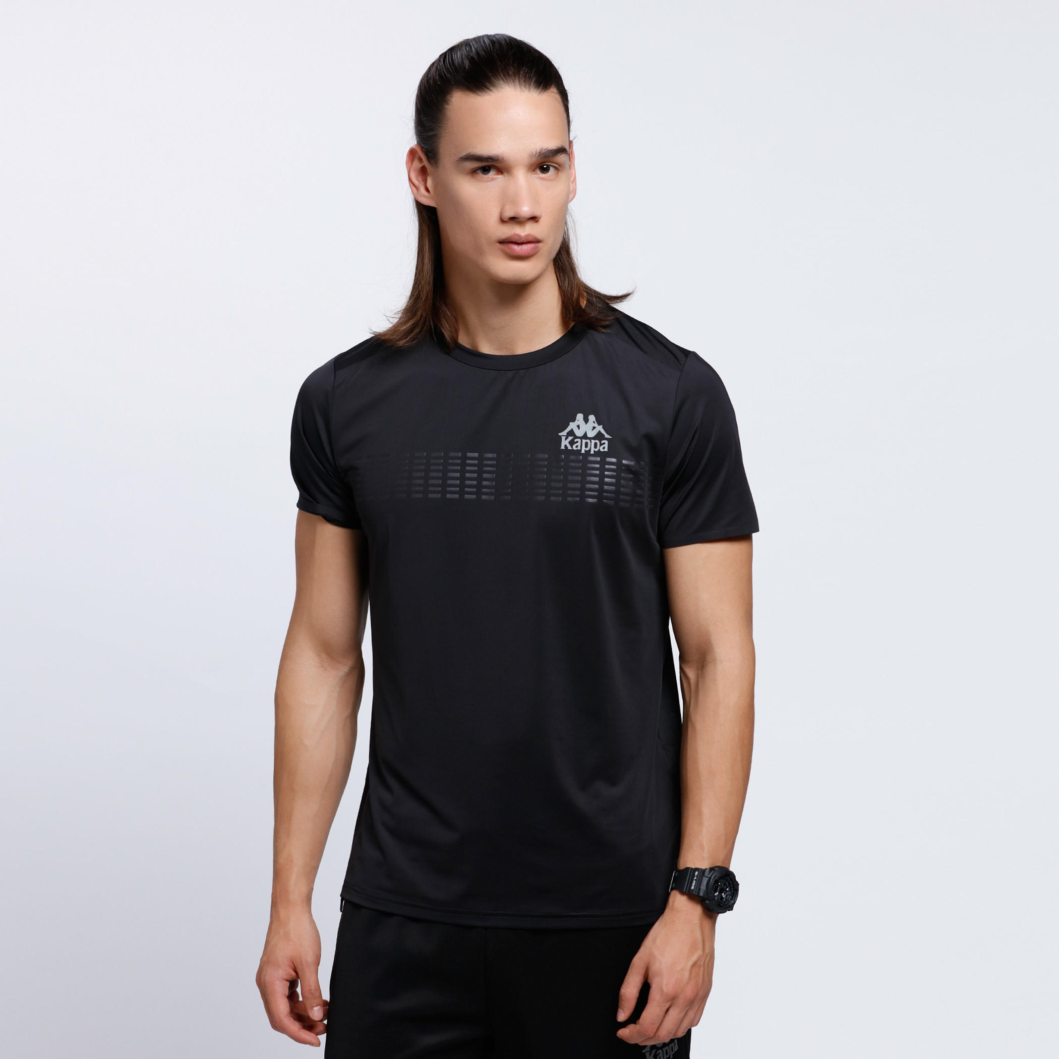 Kappa Printed Short Sleeves T-Shirt with Crew Neck-men-clothing-sportswearandactivewear-tshirtsandpolos-image-1
