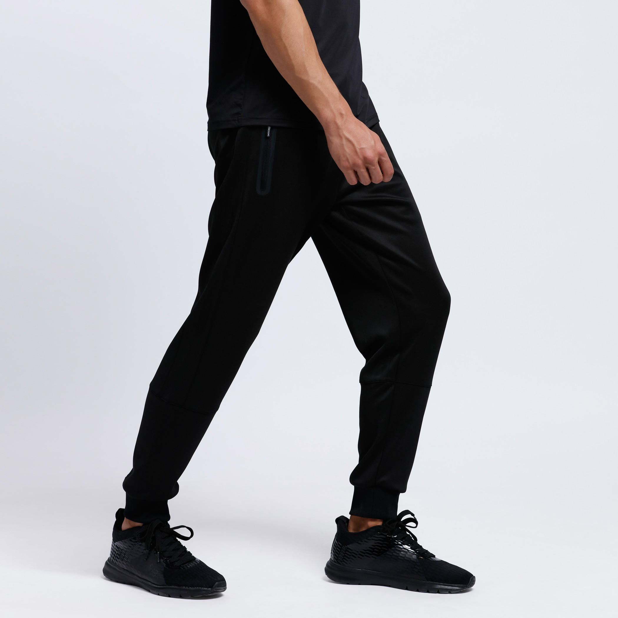 Kappa Full Length Jog Pants with Elasticised Waistband-men-clothing-sportswearandactivewear-bottoms-image-3