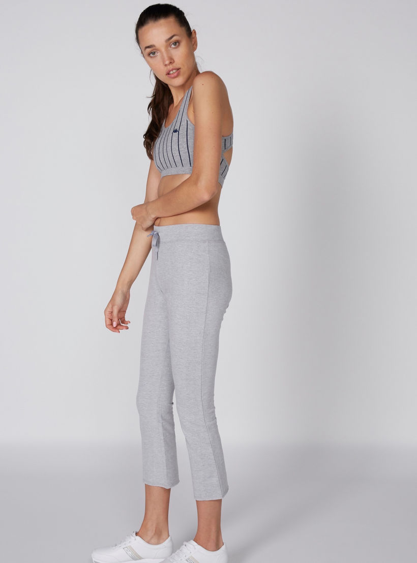 صدريّة رياضية مقلّمة بياقة عميقة من كابا-sports-women-clothing-sportsbras-image-3