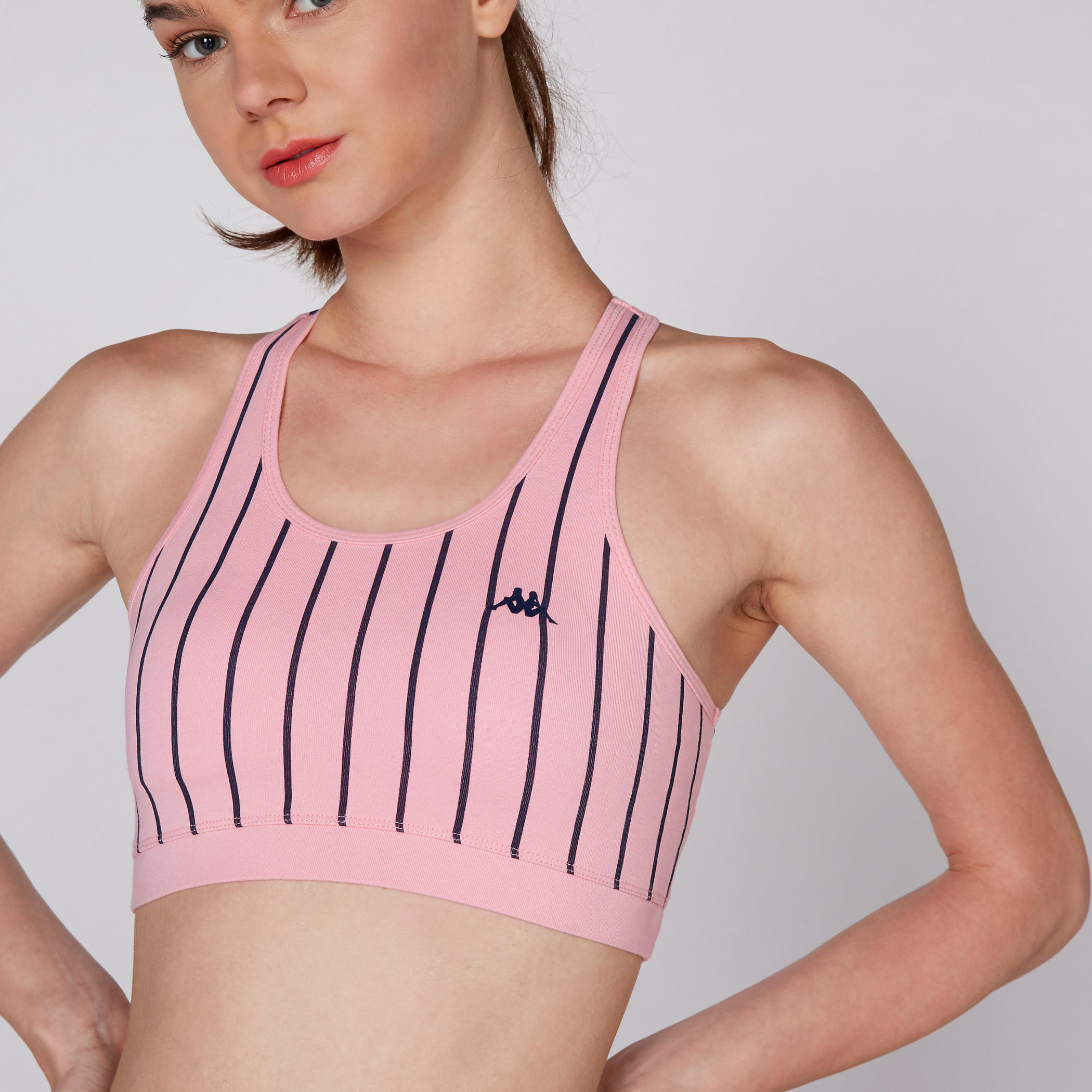 Kappa Striped Sports Bra-women-clothing-tshirts-image-3