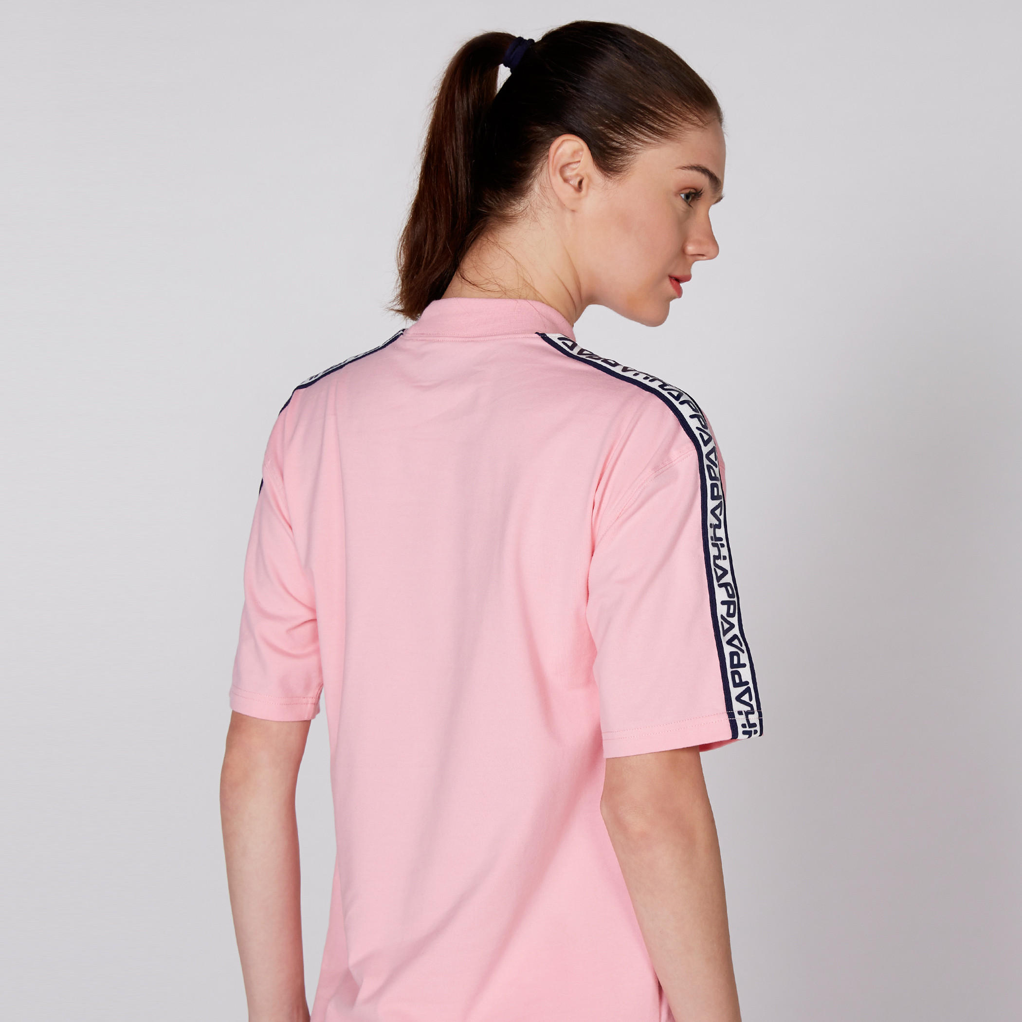 Kappa T-Shirt with High Neck and Short Sleeves-women-clothing-sportswearandactivewear-tshirtsandvests-image-4