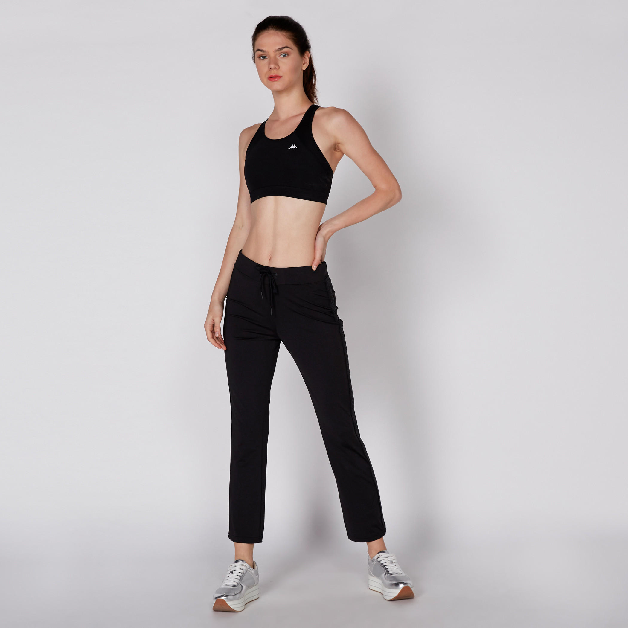 صدريّة رياضية بياقة مستديرة من كابا-sports-women-clothing-sportsbras-image-2