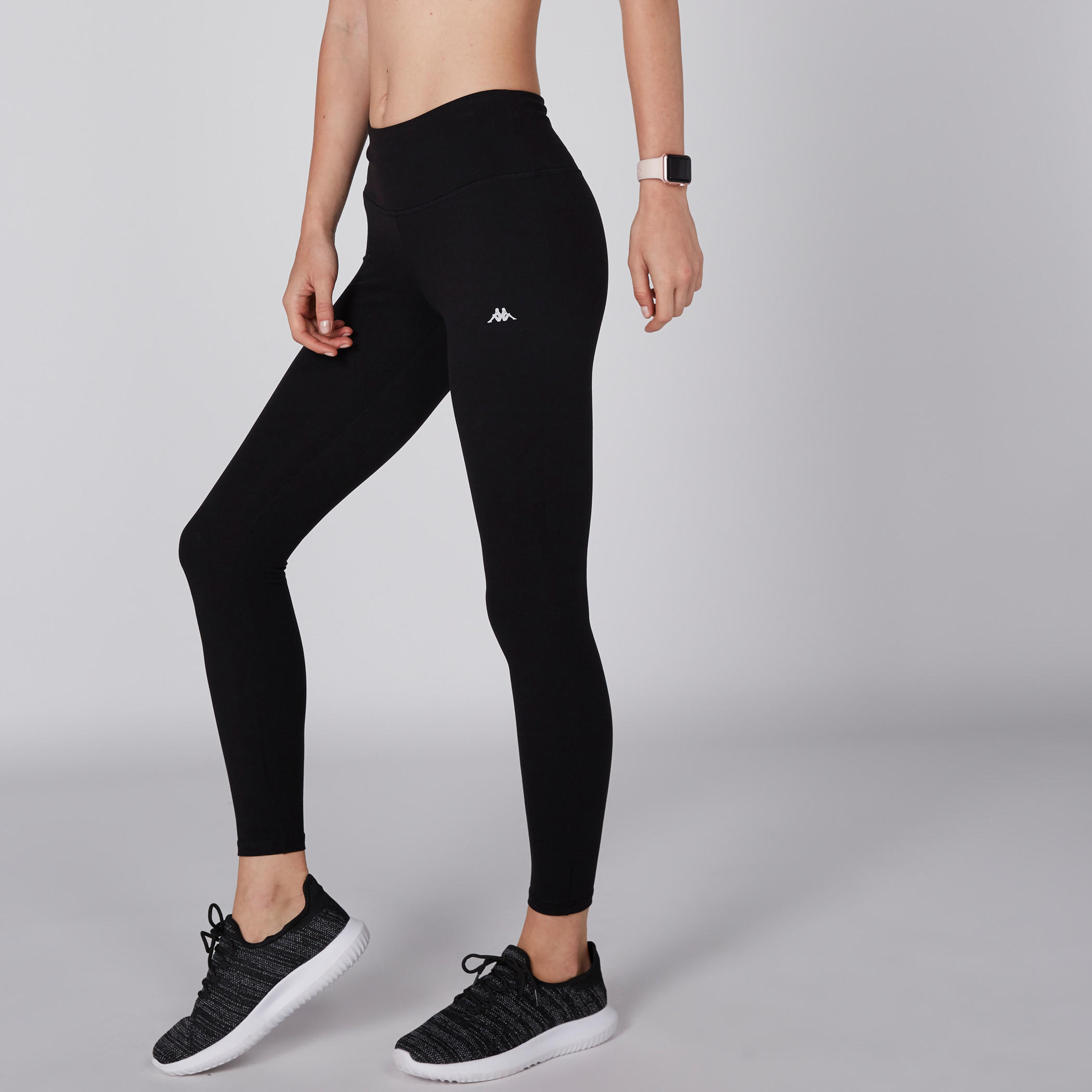 بنطال ليقنز طويل بخصر مطاطي من كابا-women-clothing-bottoms-leggings-image-3