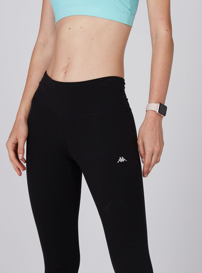 بنطال ليقنز طويل بخصر مطاطي من كابا-women-clothing-bottoms-leggings-image-4