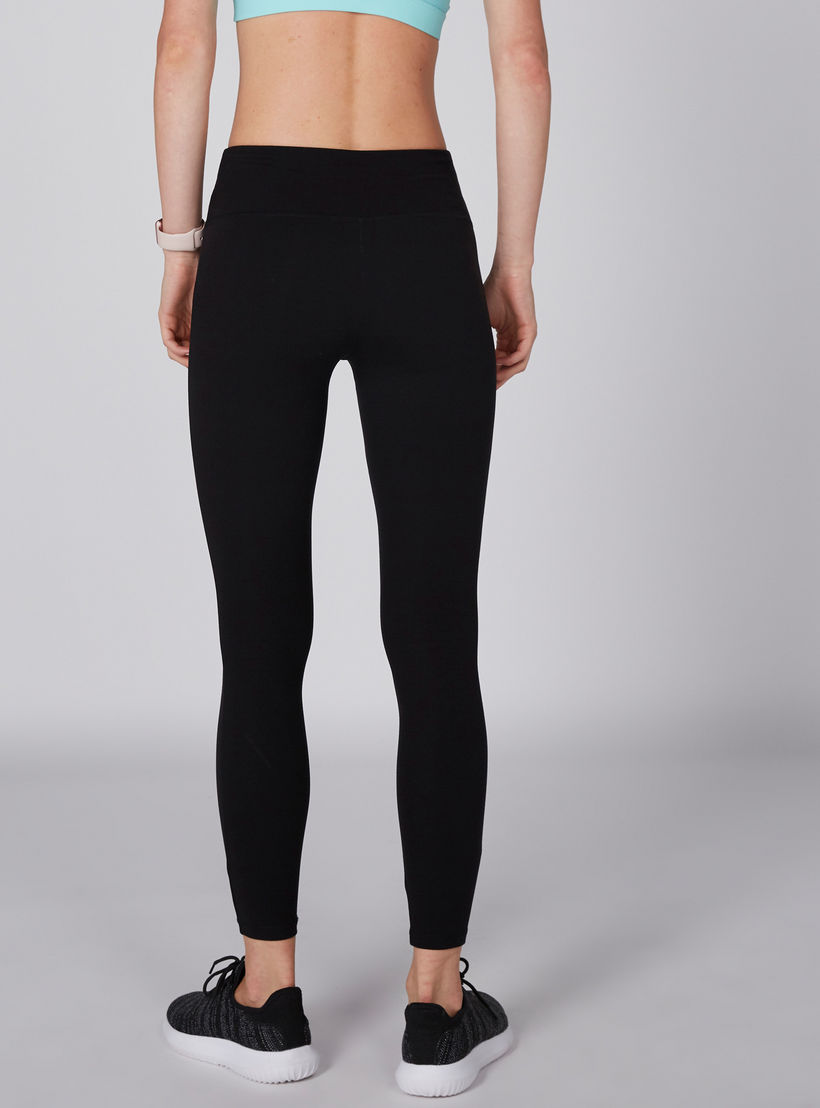 بنطال ليقنز طويل بخصر مطاطي من كابا-women-clothing-bottoms-leggings-image-5