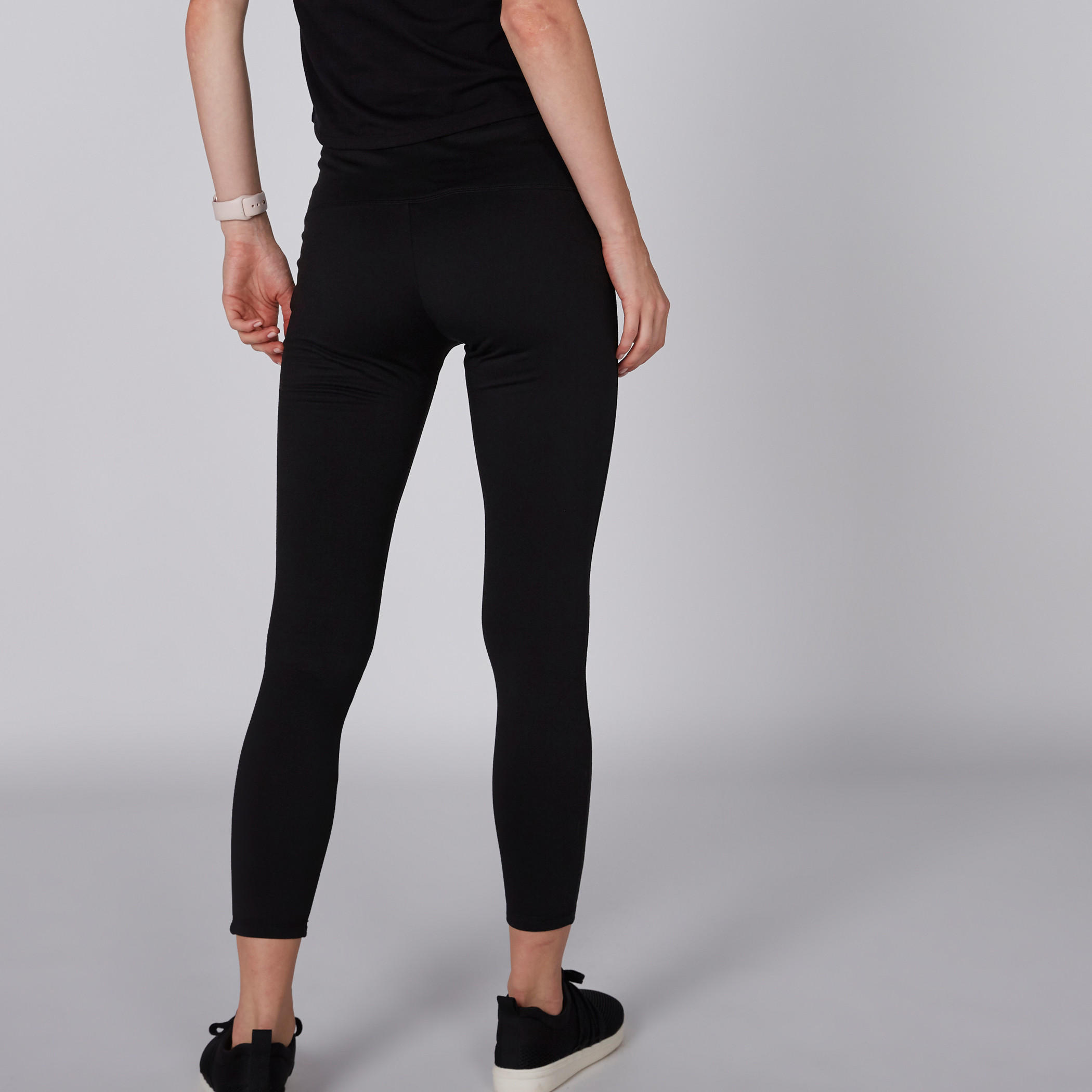 بنطال ليقنز طويل بخصر مطاطي من كابا-women-clothing-bottoms-leggings-image-5