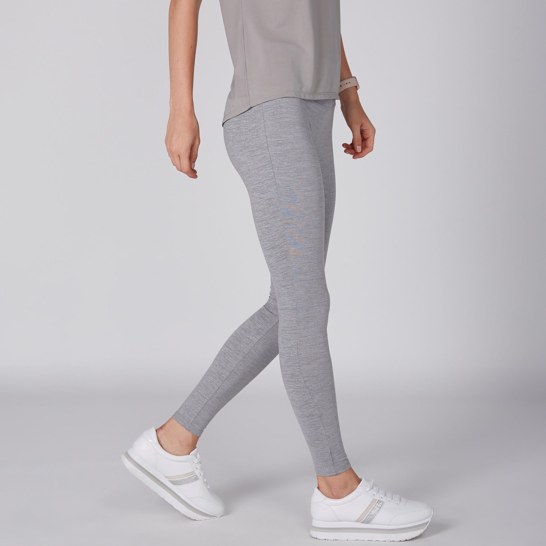 بنطال ليقنز طويل بخصر مطّاطي من كابا-women-clothing-bottoms-leggings-image-4