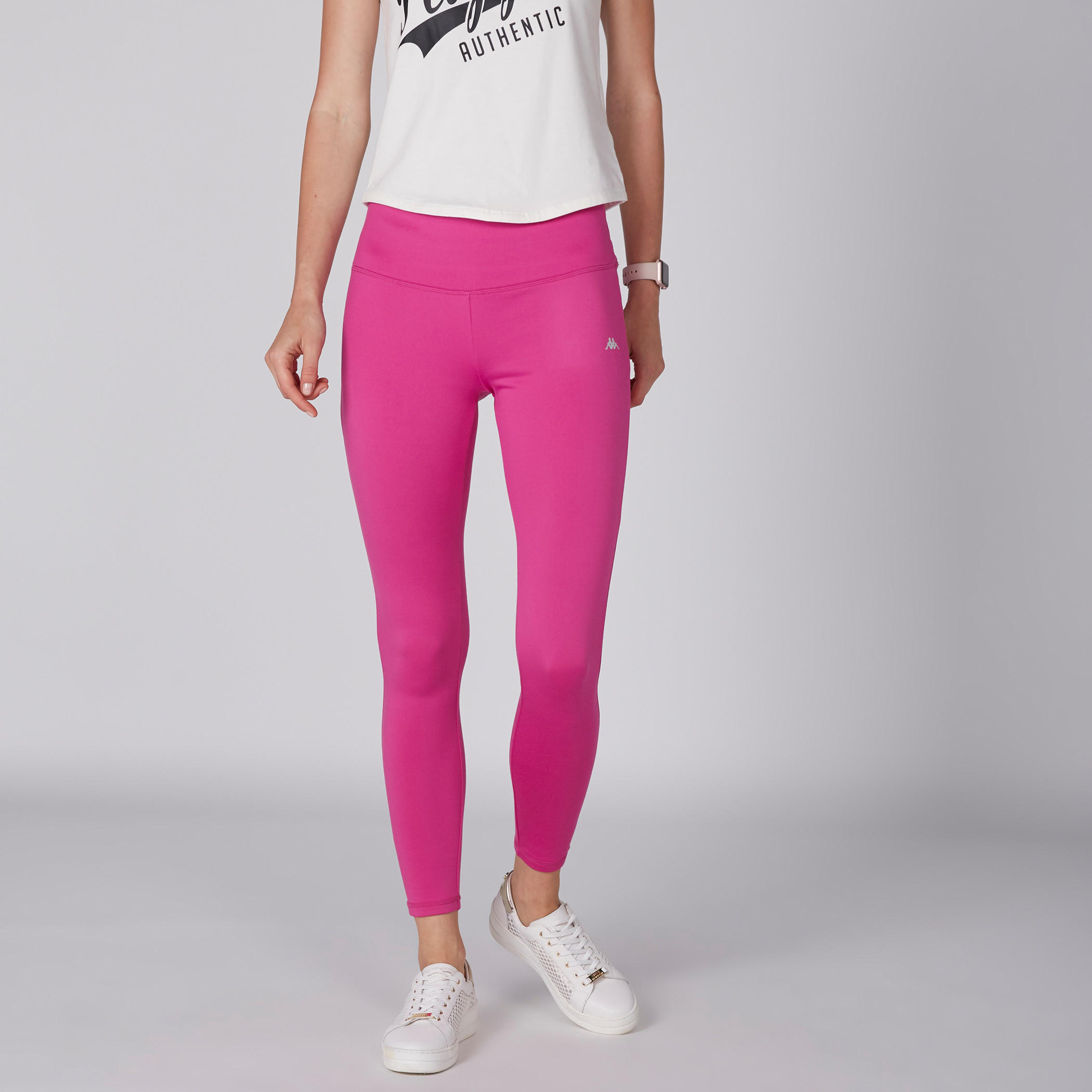 بنطال ليقنز طويل بخصر مطاطي من كابا-women-clothing-bottoms-leggings-image-2
