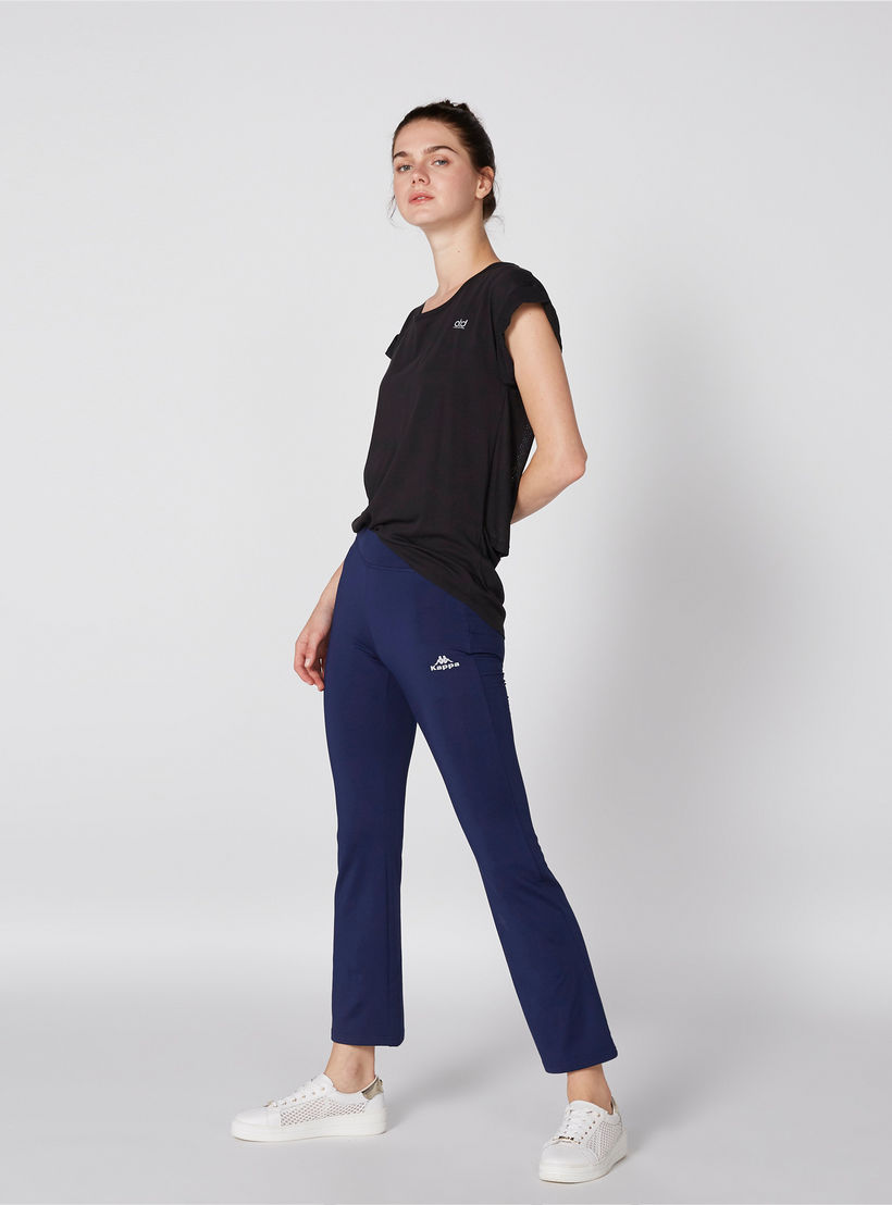 بنطال رياضي بخصر مطّاطي وجيوب من كابا-women-clothing-bottoms-trousers-image-2