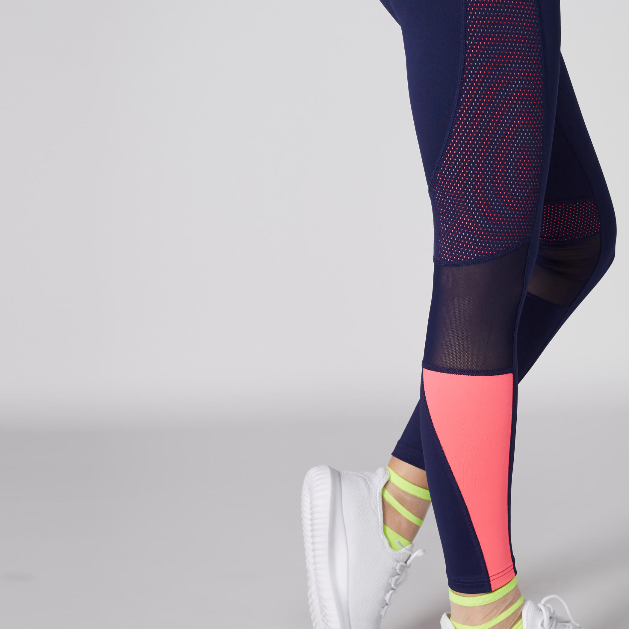 Kappa Mesh Detail Leggings with Elasticised Waistband-women-clothing-bottoms-leggings-image-3