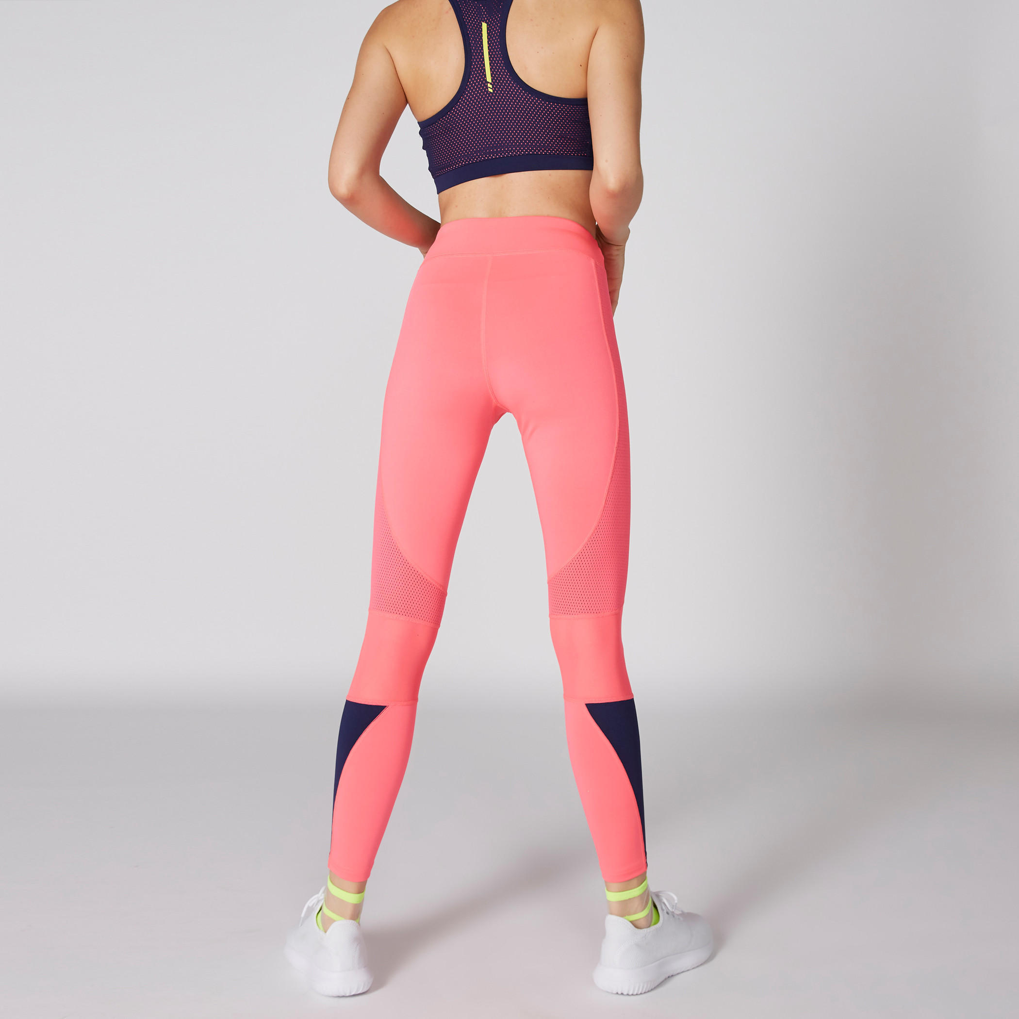 ليقنز بتفاصيل شبكية وخصر مطاطي من كابا-women-clothing-bottoms-leggings-image-2