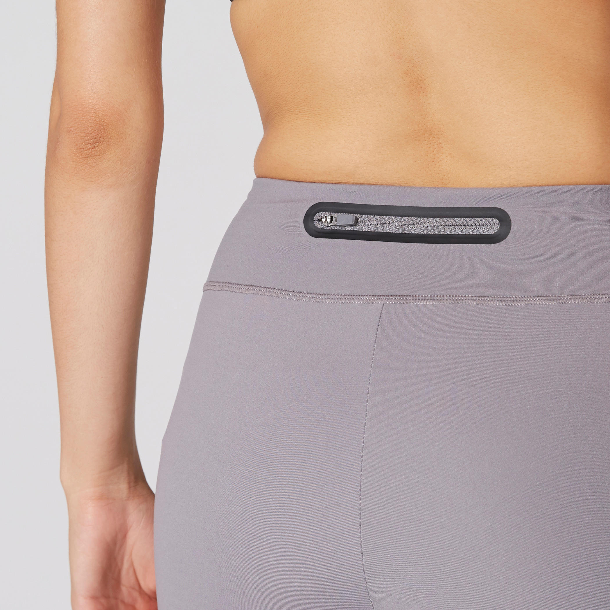 بنطال ليقنز طويل بخصر مطّاطي وسحّاب من كابا-women-clothing-sportswearandactivewear-bottoms-image-5