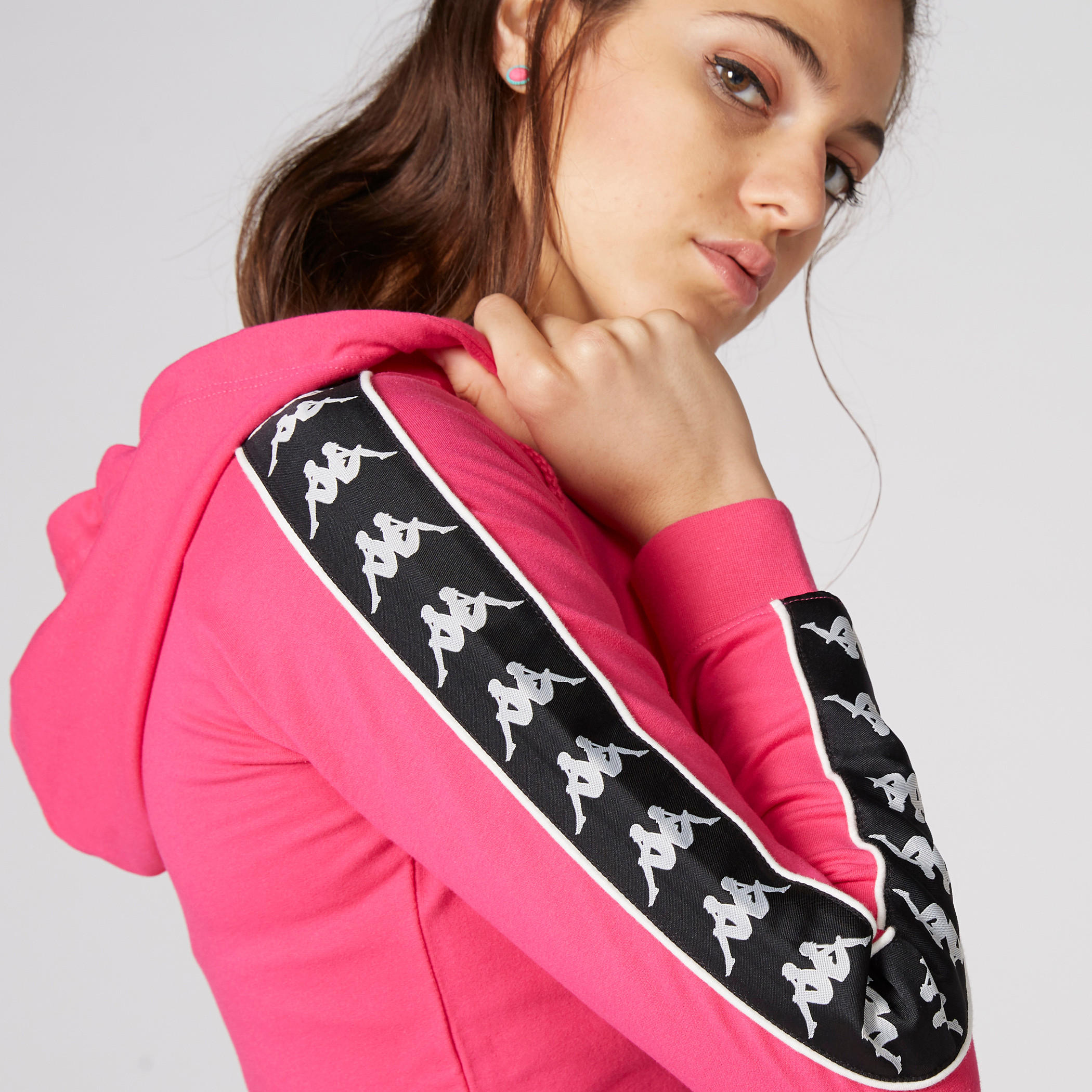 جاكيت بسحّاب إغلاق وقبعة من كابا-women-clothing-sportswearandactivewear-coatsandjackets-jackets-image-6