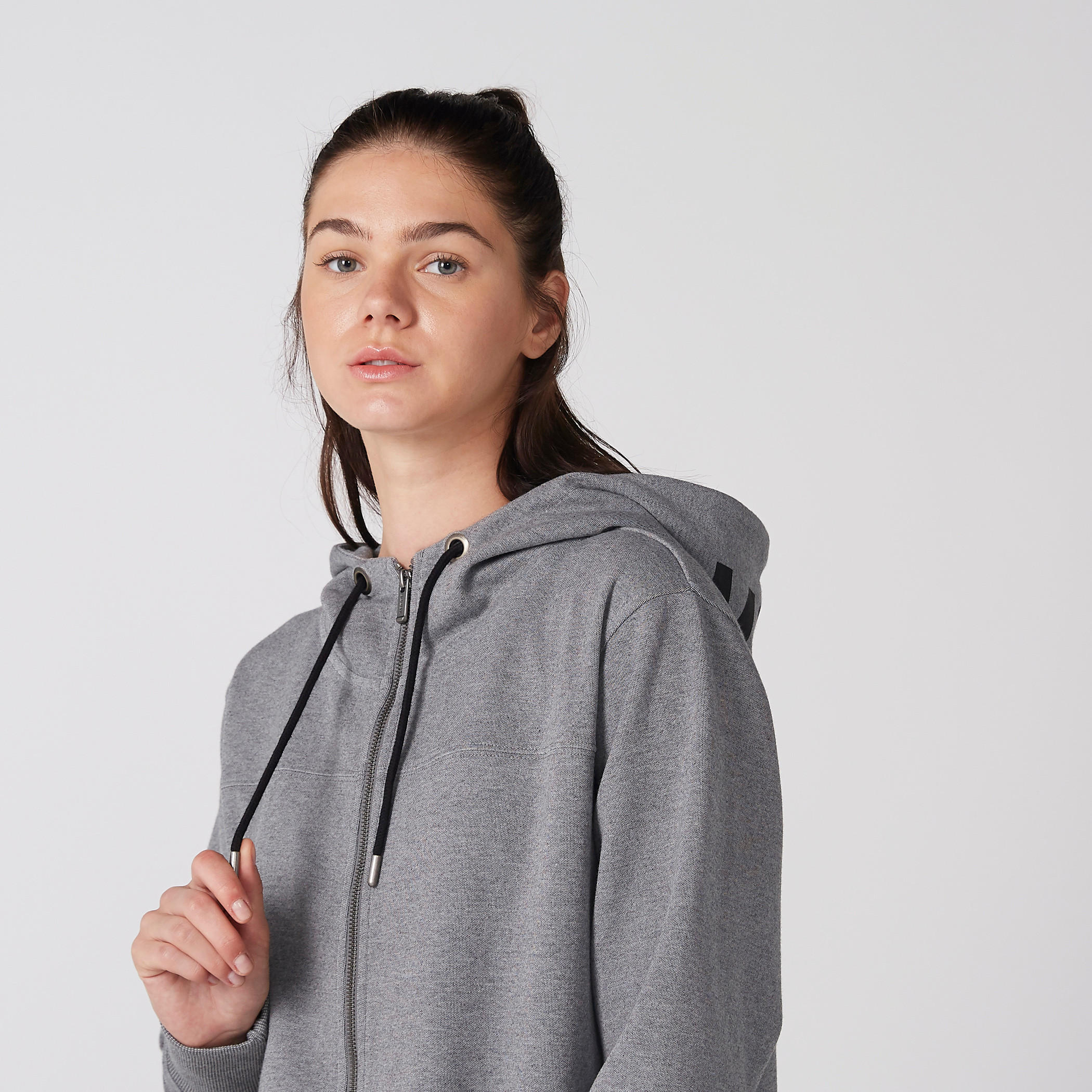 سويت شيرت طويل بقبعة وأكمام طويلة وطبعات من كابا-women-clothing-dresses-image-4