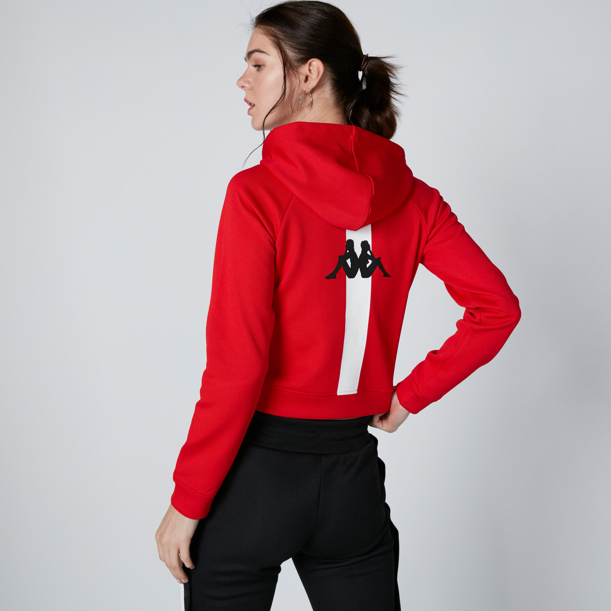 سويت شيرت قصير من كابا-women-clothing-sportswearandactivewear-hoodiesandsweatshirts-image-3
