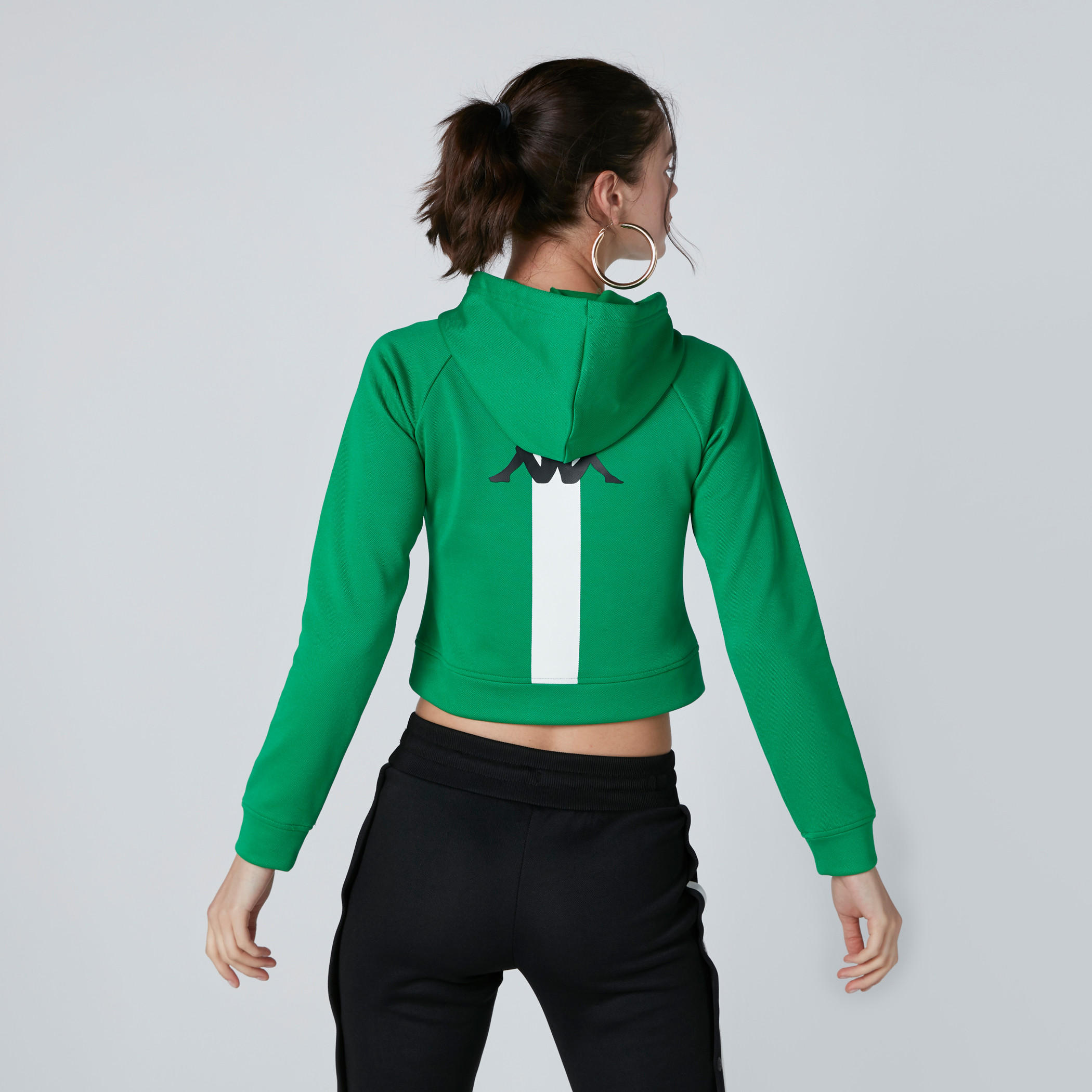 سويت شيرت قصير من كابا-women-clothing-sportswearandactivewear-hoodiesandsweatshirts-image-2
