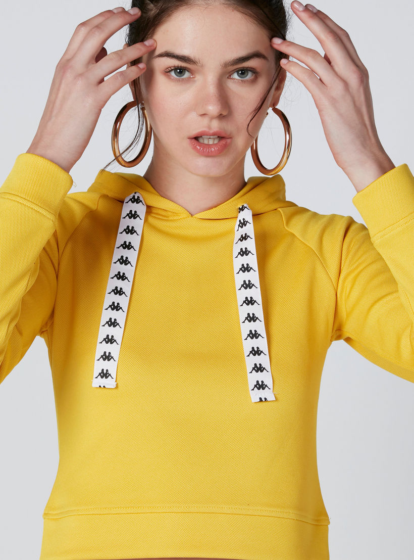 سويت شيرت قصير من كابا-women-clothing-sportswearandactivewear-hoodiesandsweatshirts-image-1