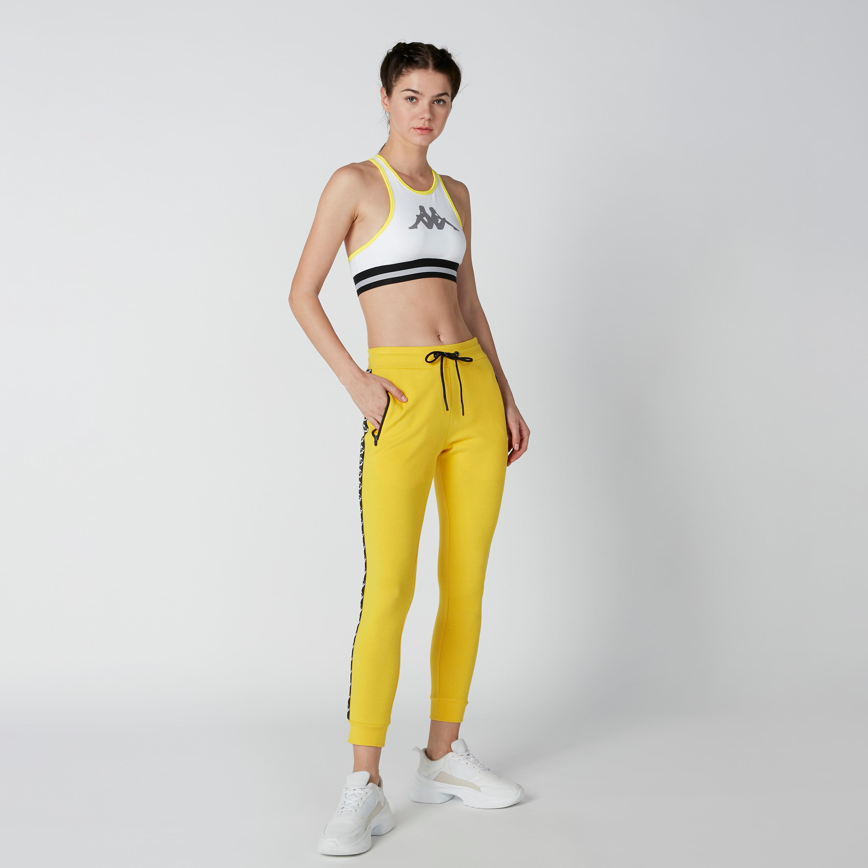 Sustainable Kappa Sports Bra with Brand Print-sports-women-clothing-sportsbras-image-2