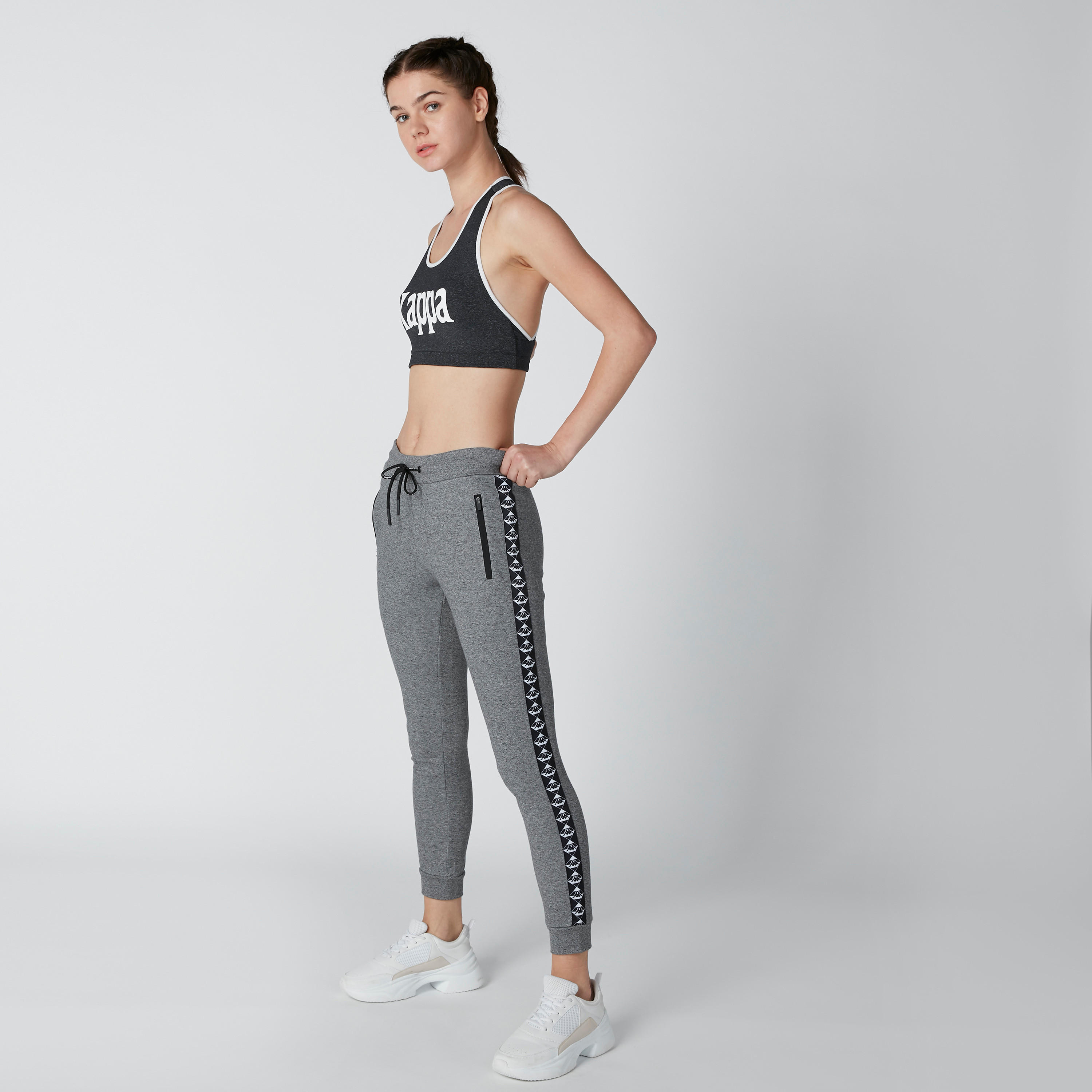بنطال رياضي بشريطة وطبعات من كابا-women-clothing-sportswearandactivewear-bottoms-image-2