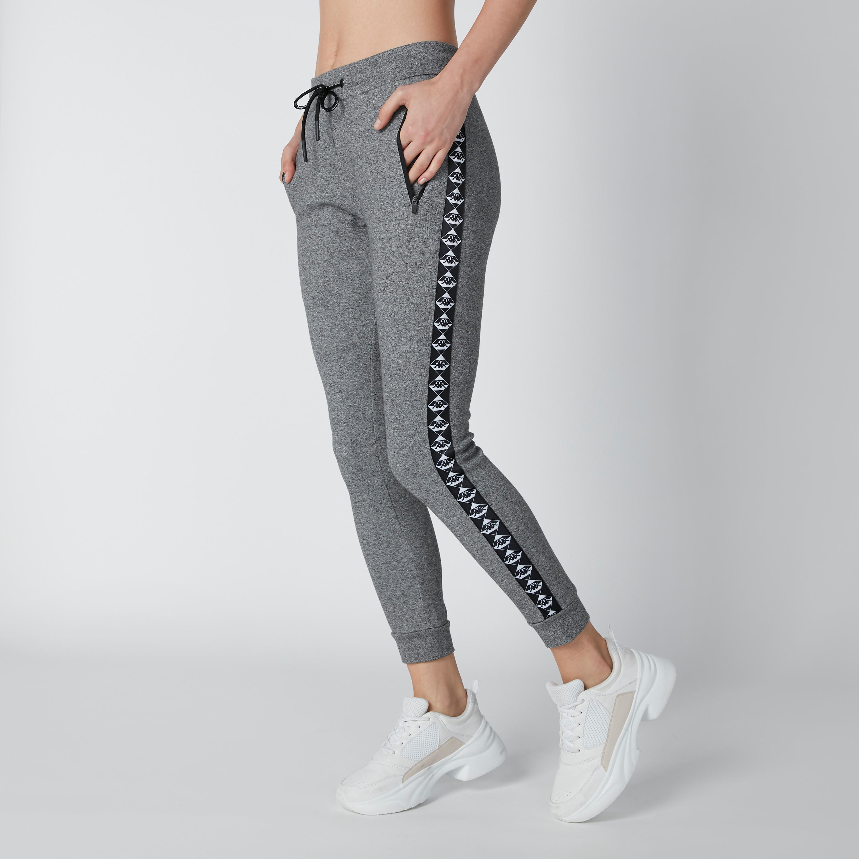 بنطال رياضي بشريطة وطبعات من كابا-women-clothing-sportswearandactivewear-bottoms-image-4