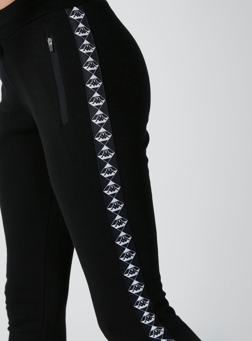 بنطال رياضي بسحّاب وشريطة بطبعات من كابا-women-clothing-sportswearandactivewear-bottoms-image-5