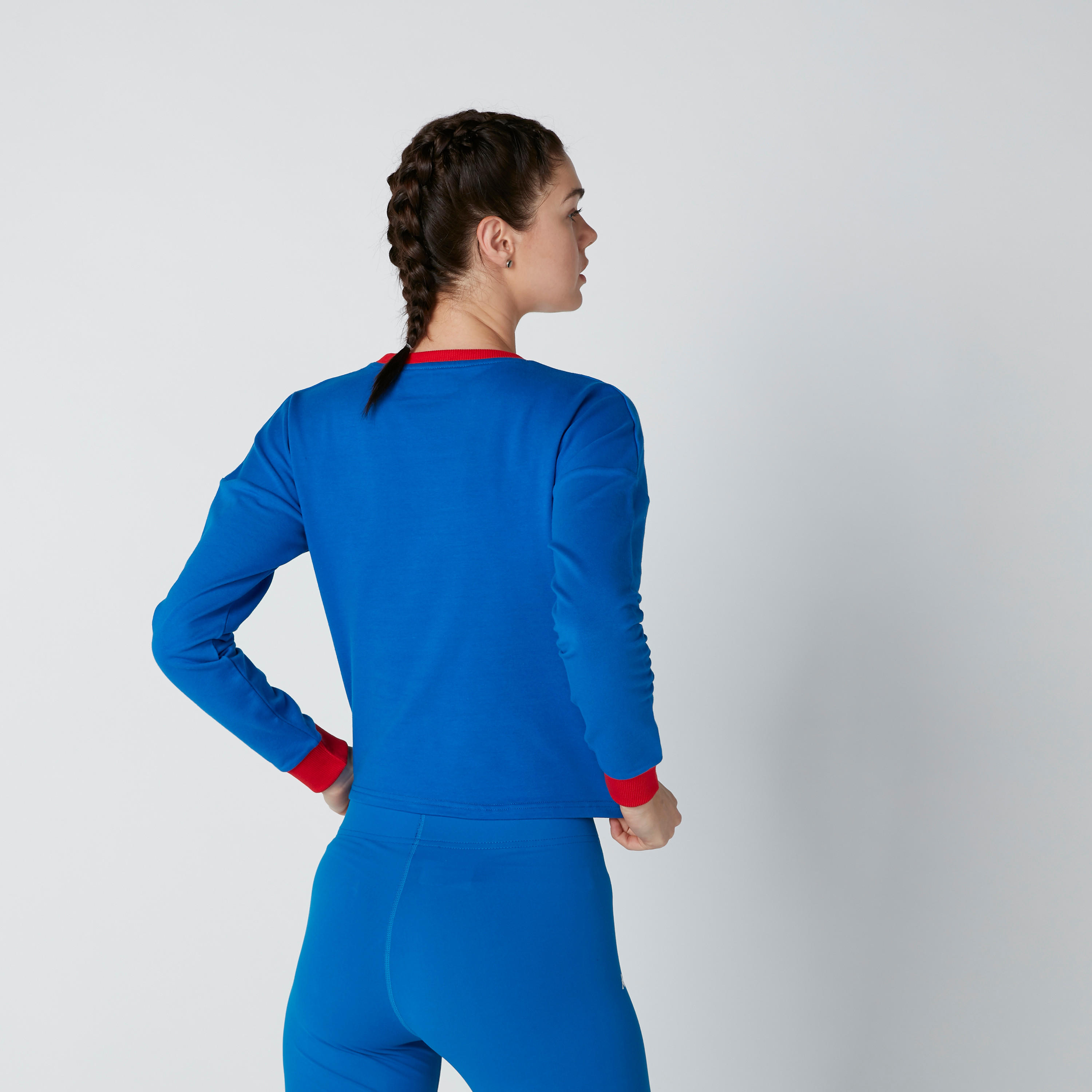 سويت شيرت بأكمام طويلة وطبعات من كابا-women-clothing-sportswearandactivewear-hoodiesandsweatshirts-image-3