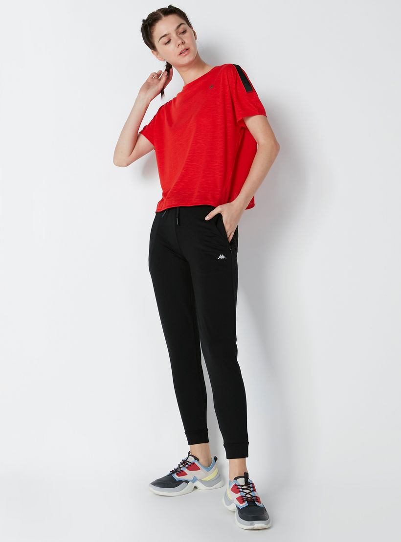 بنطال رياضي طويل بجيوب من كابا-women-clothing-sportswearandactivewear-bottoms-image-2