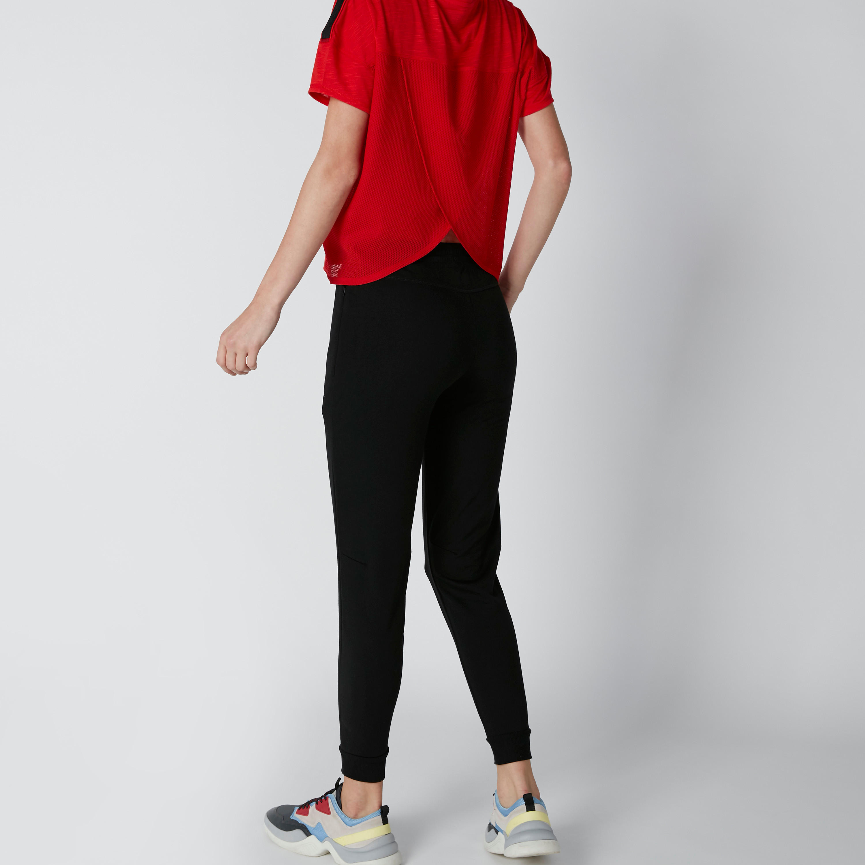 بنطال رياضي طويل بجيوب من كابا-women-clothing-sportswearandactivewear-bottoms-image-3