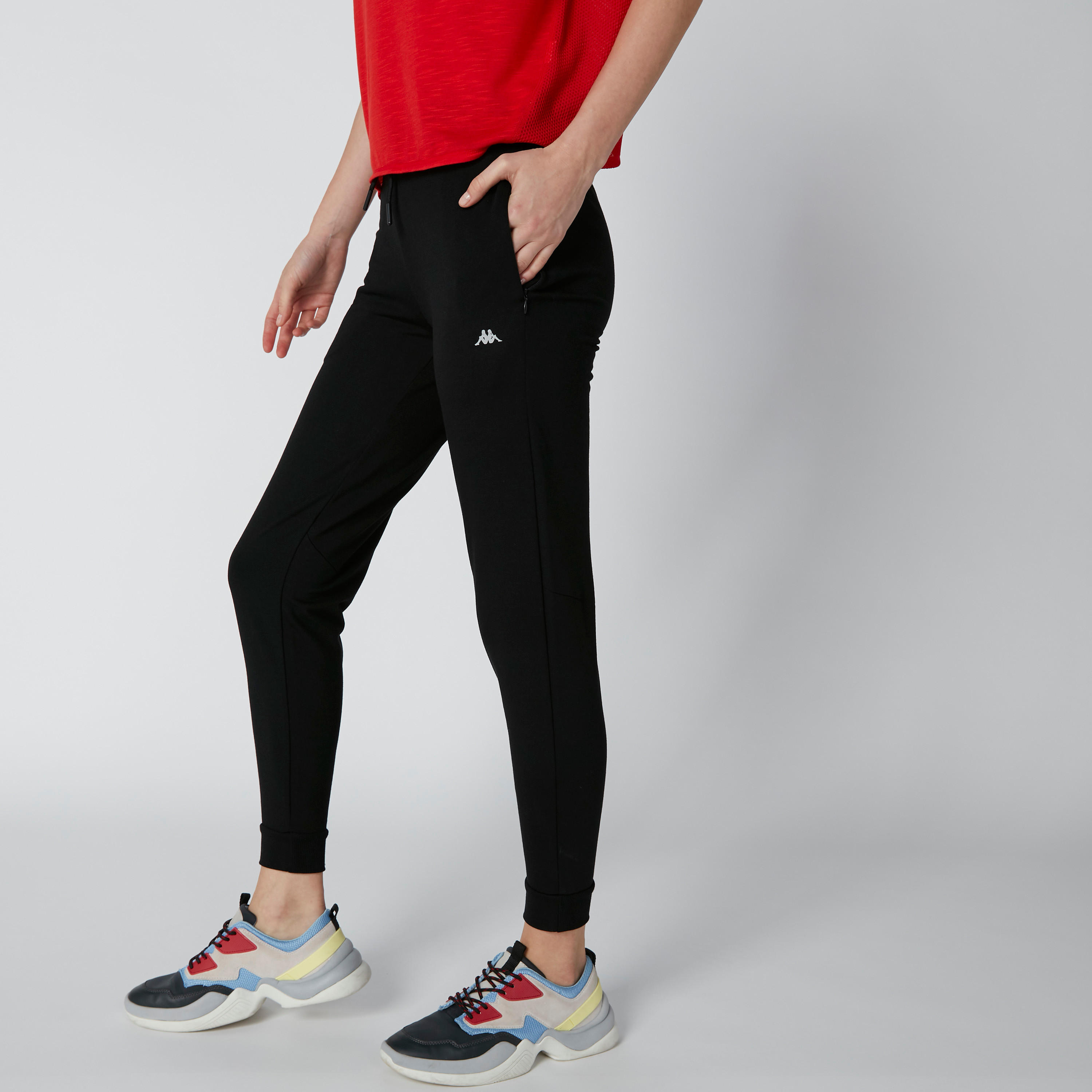 بنطال رياضي طويل بجيوب من كابا-women-clothing-sportswearandactivewear-bottoms-image-4
