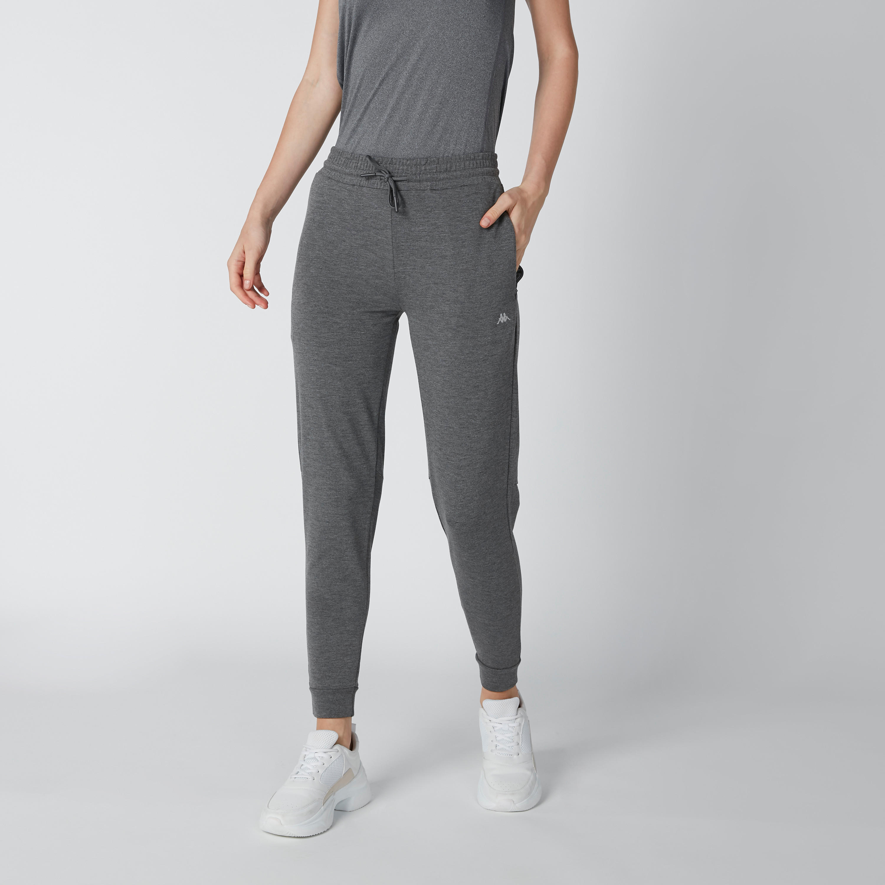 بنطال رياضي طويل بجيوب من كابا-women-clothing-sportswearandactivewear-bottoms-image-1
