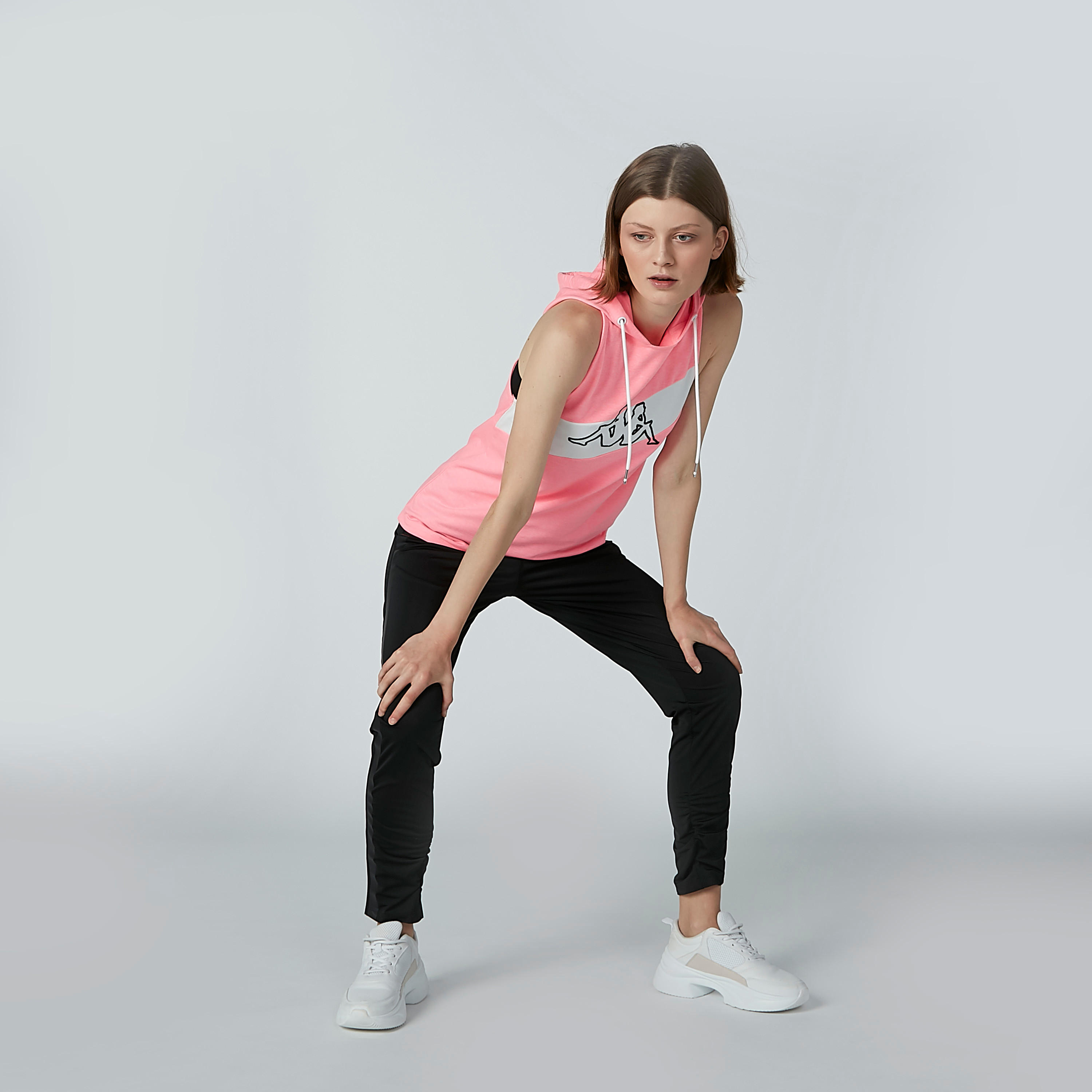 صدرية رياضية بظهر ريسر وسحّاب إغلاق من كابا-sports-women-clothing-sportsbras-image-4