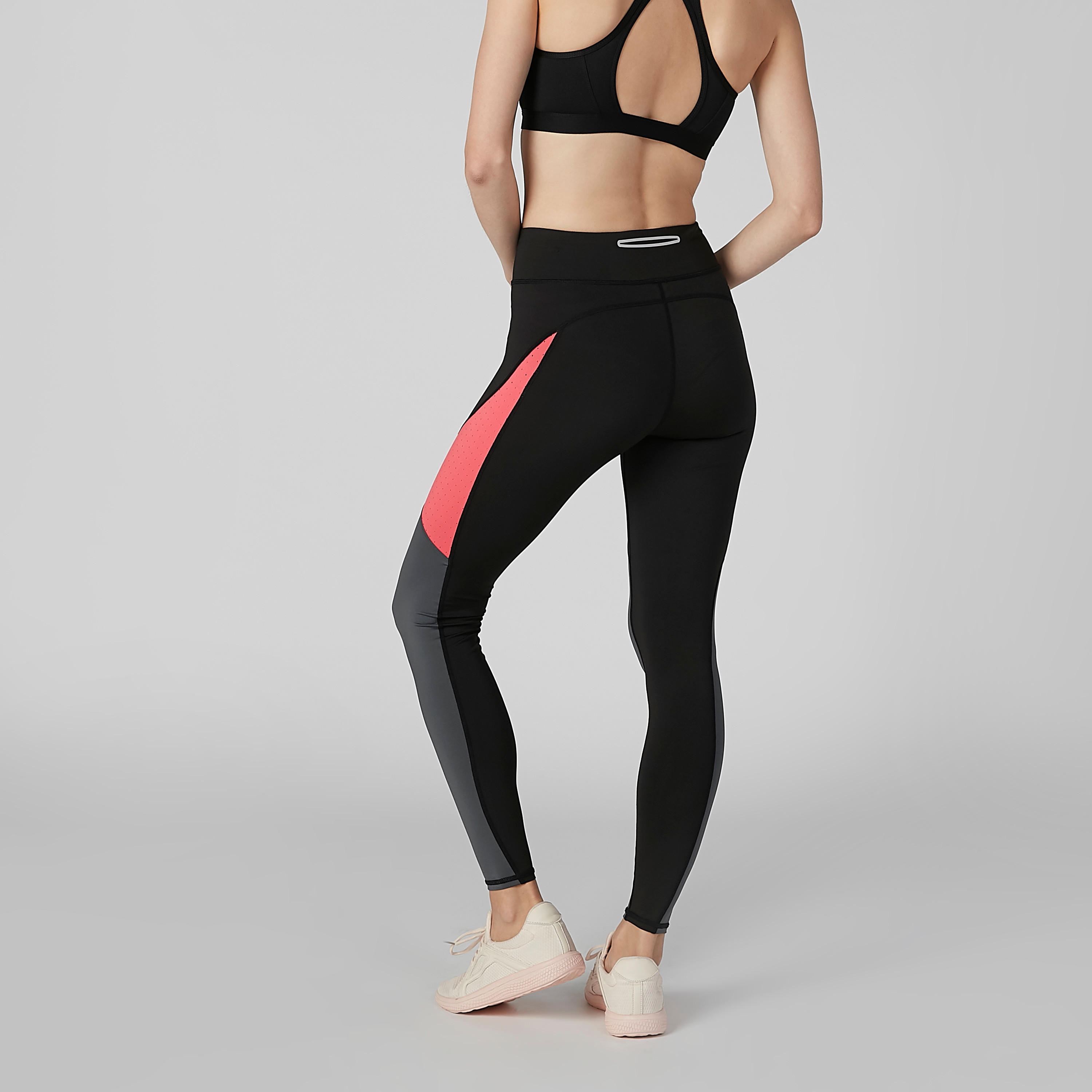 High Waisted with Mesh Cut and Sew Leggings-women-clothing-bottoms-leggings-image-5