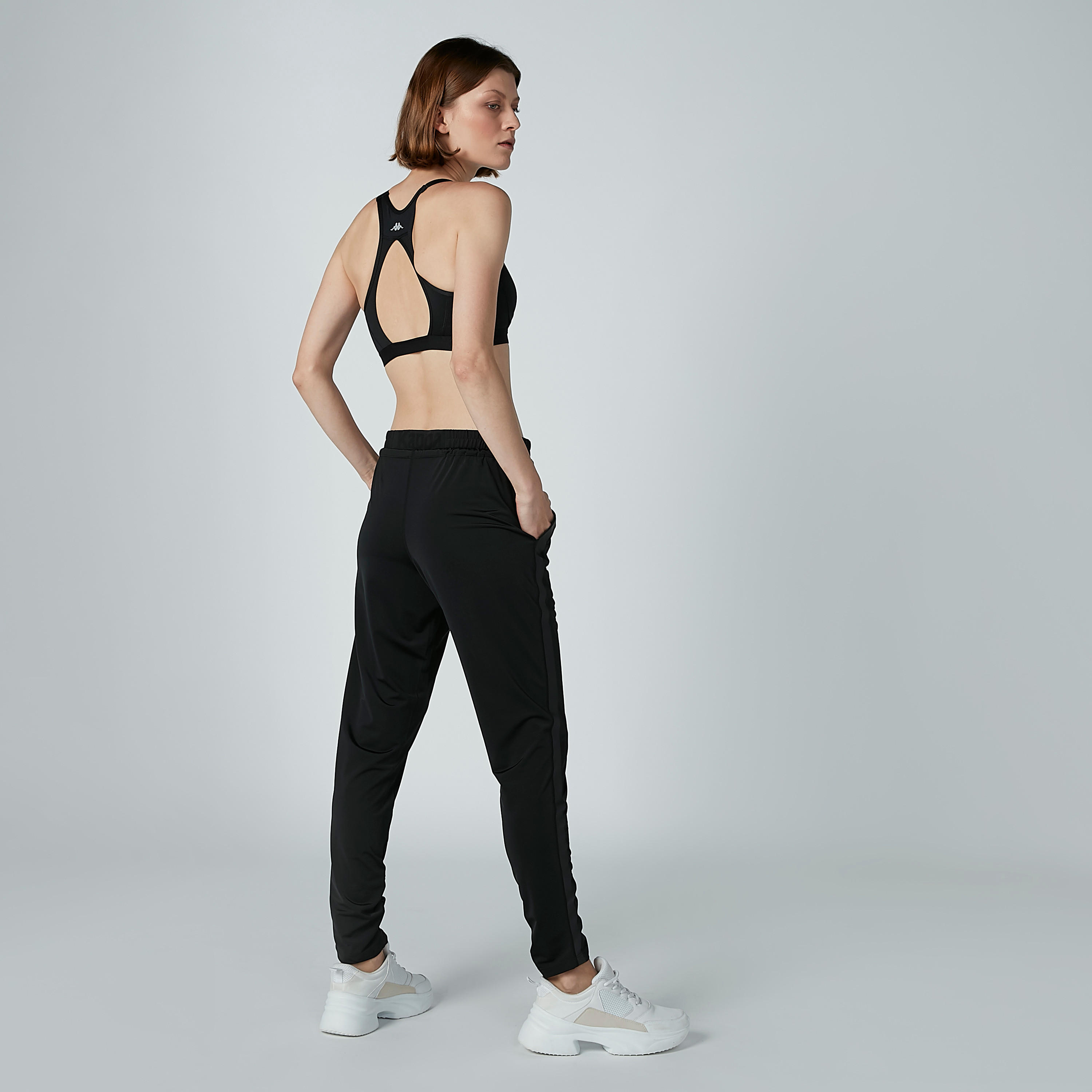 بنطال رياضي برباط وشريطة من كابا-women-clothing-sportswearandactivewear-bottoms-image-5