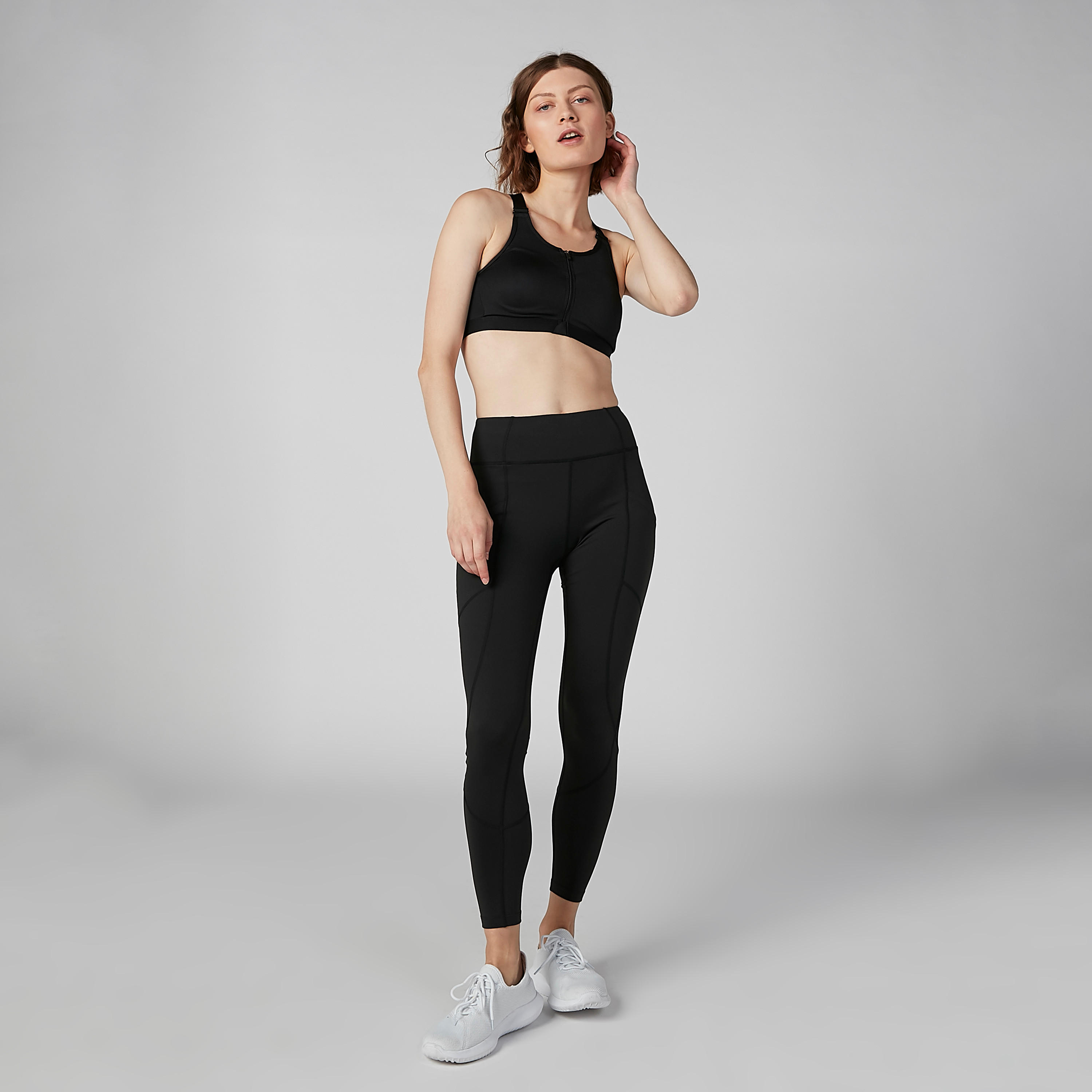 بنطال ليقنز طويل بخصر مطّاطي من كابا-women-clothing-sportswearandactivewear-bottoms-image-4