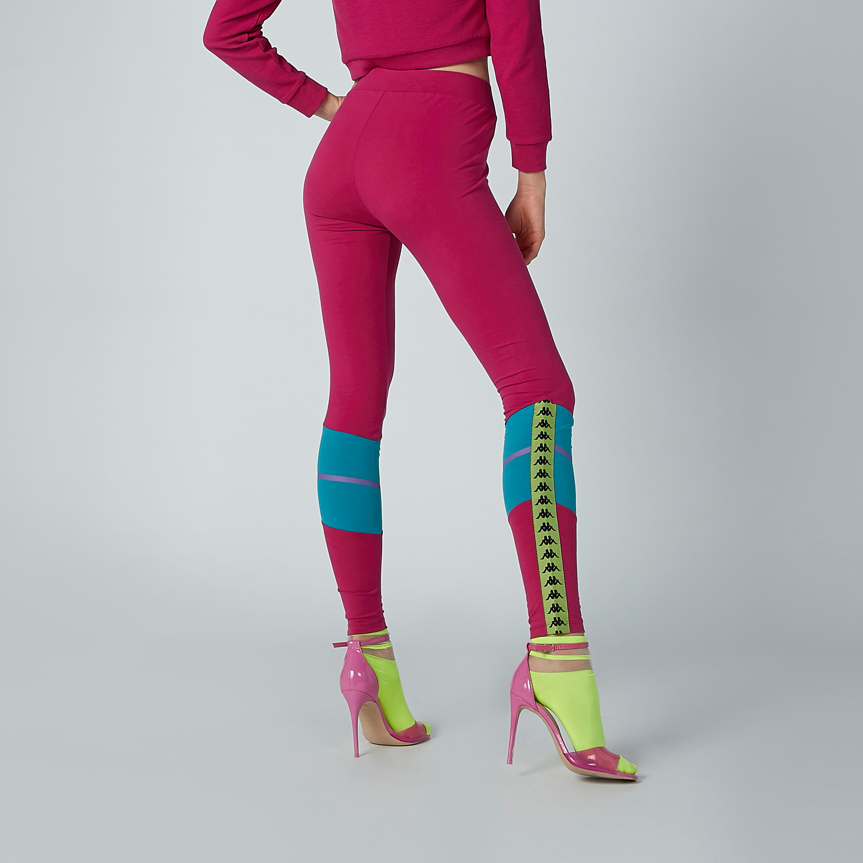 بنطال ليقنز طويل بطبعات من كابا-women-clothing-bottoms-leggings-image-3