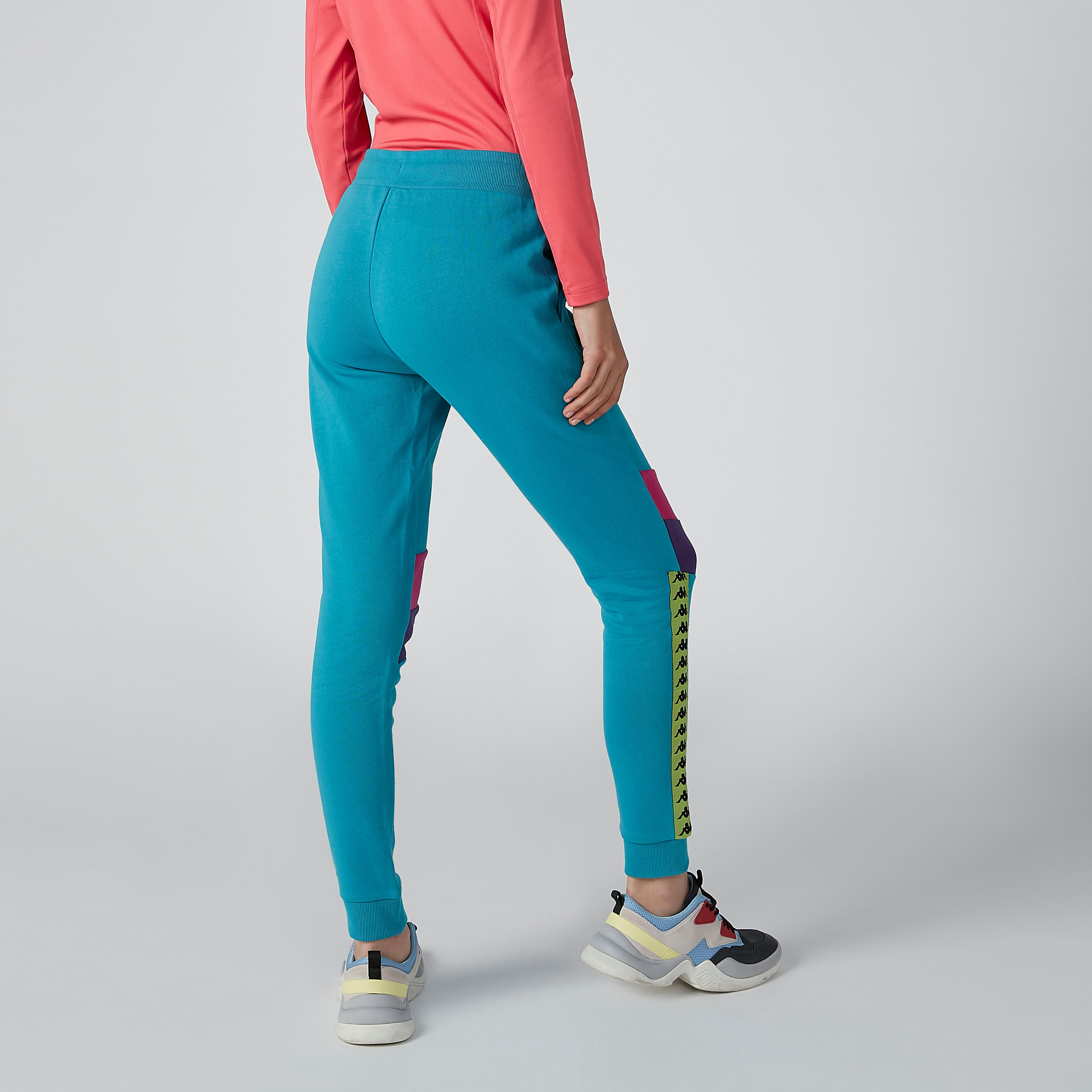 بنطال رياضي بشريطة من كابا-women-clothing-sportswearandactivewear-bottoms-image-2