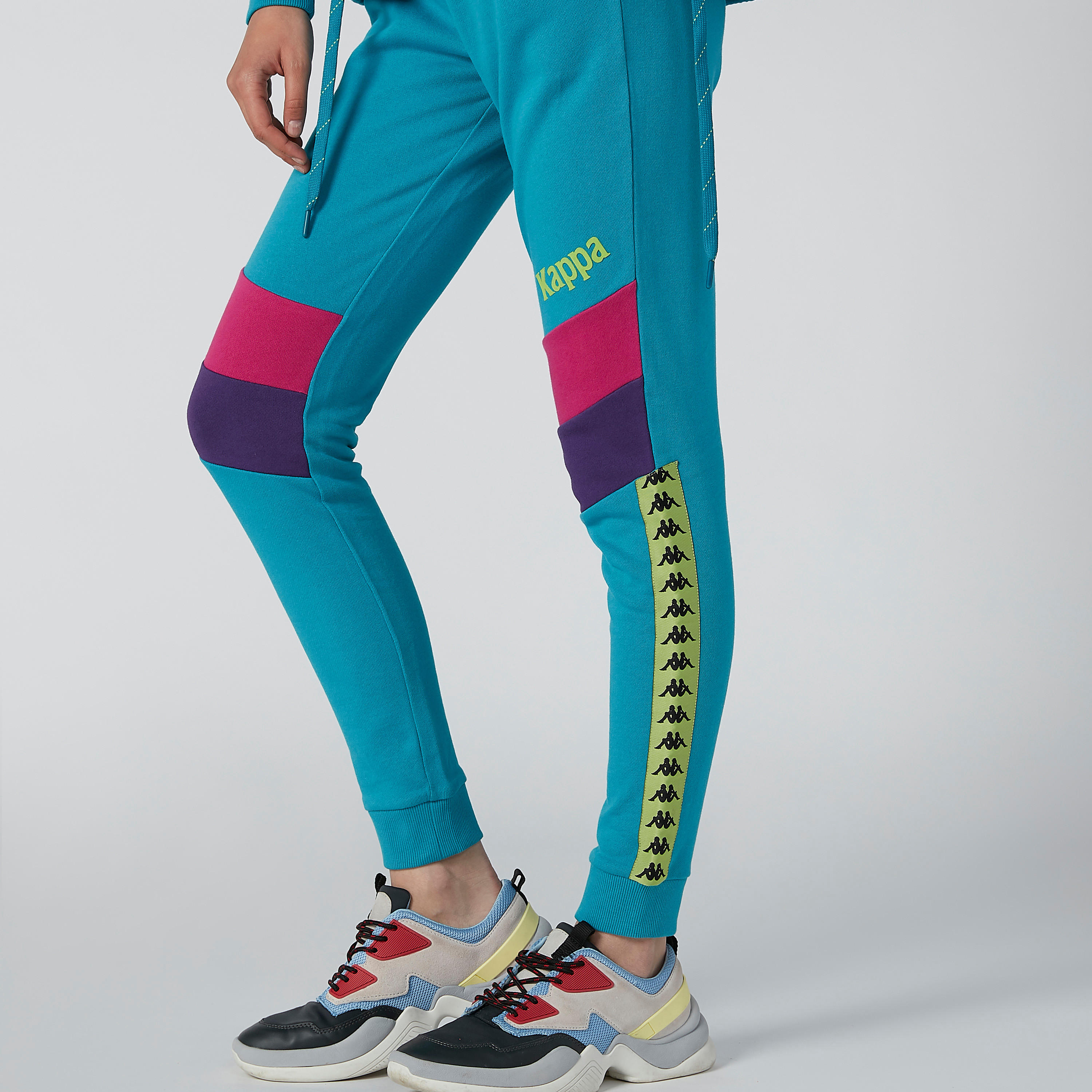 بنطال رياضي بشريطة من كابا-women-clothing-sportswearandactivewear-bottoms-image-1