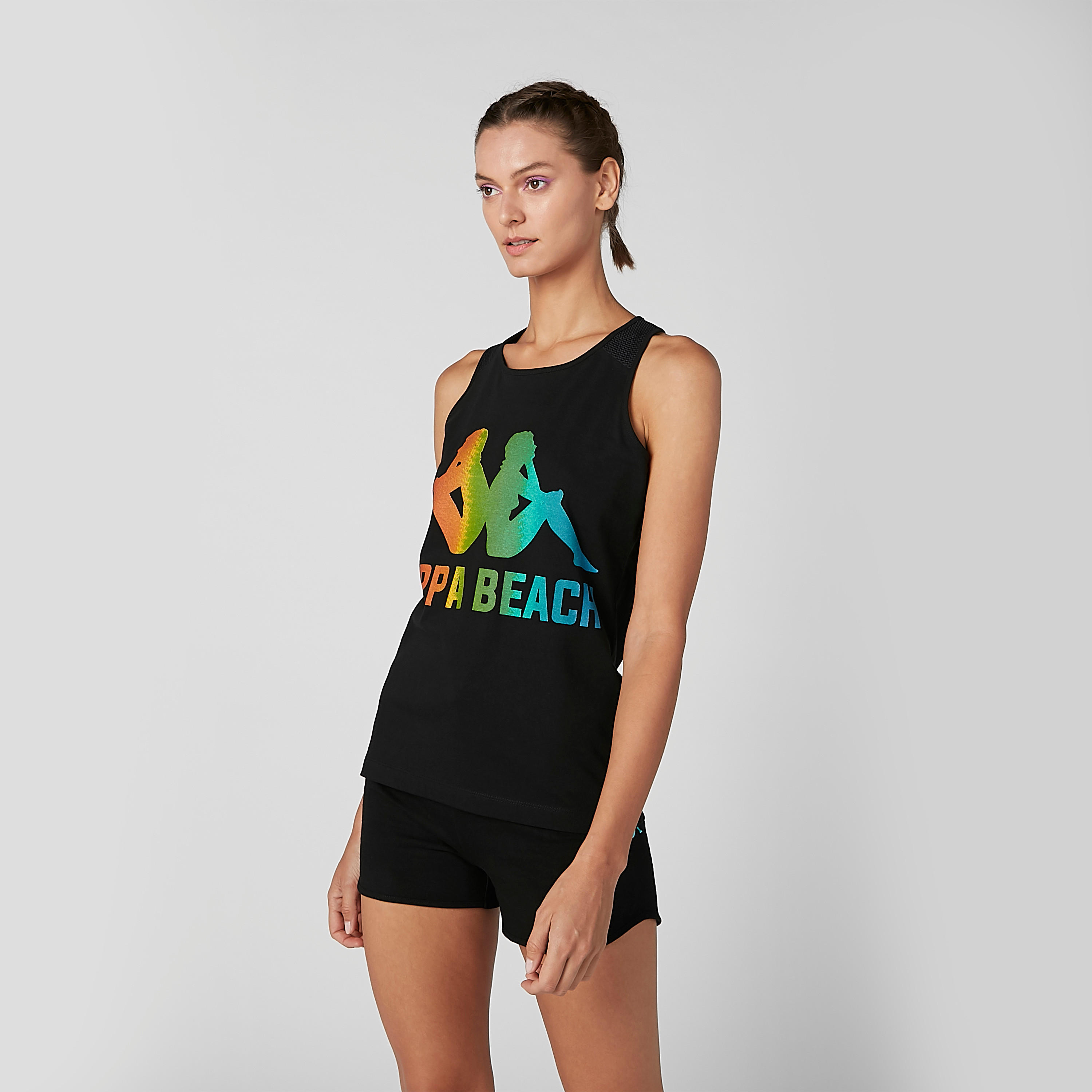 فيست بظهر ريسر وطبعات من كابا-women-clothing-sportswearandactivewear-tshirtsandvests-image-1