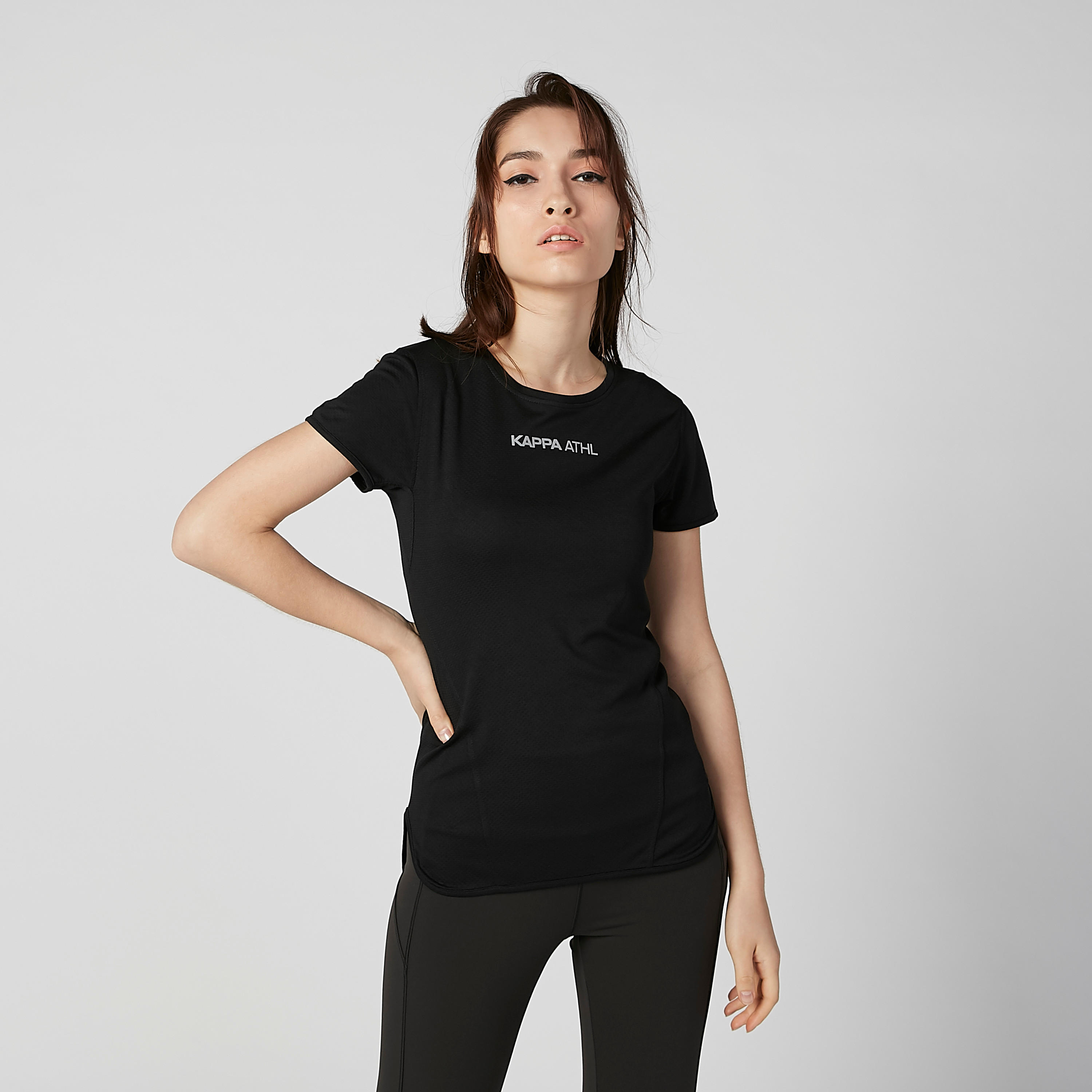 تيشيرت بياقة مستديرة وأكمام قصيرة وطبعات من كابا-women-clothing-sportswearandactivewear-tshirtsandvests-image-4