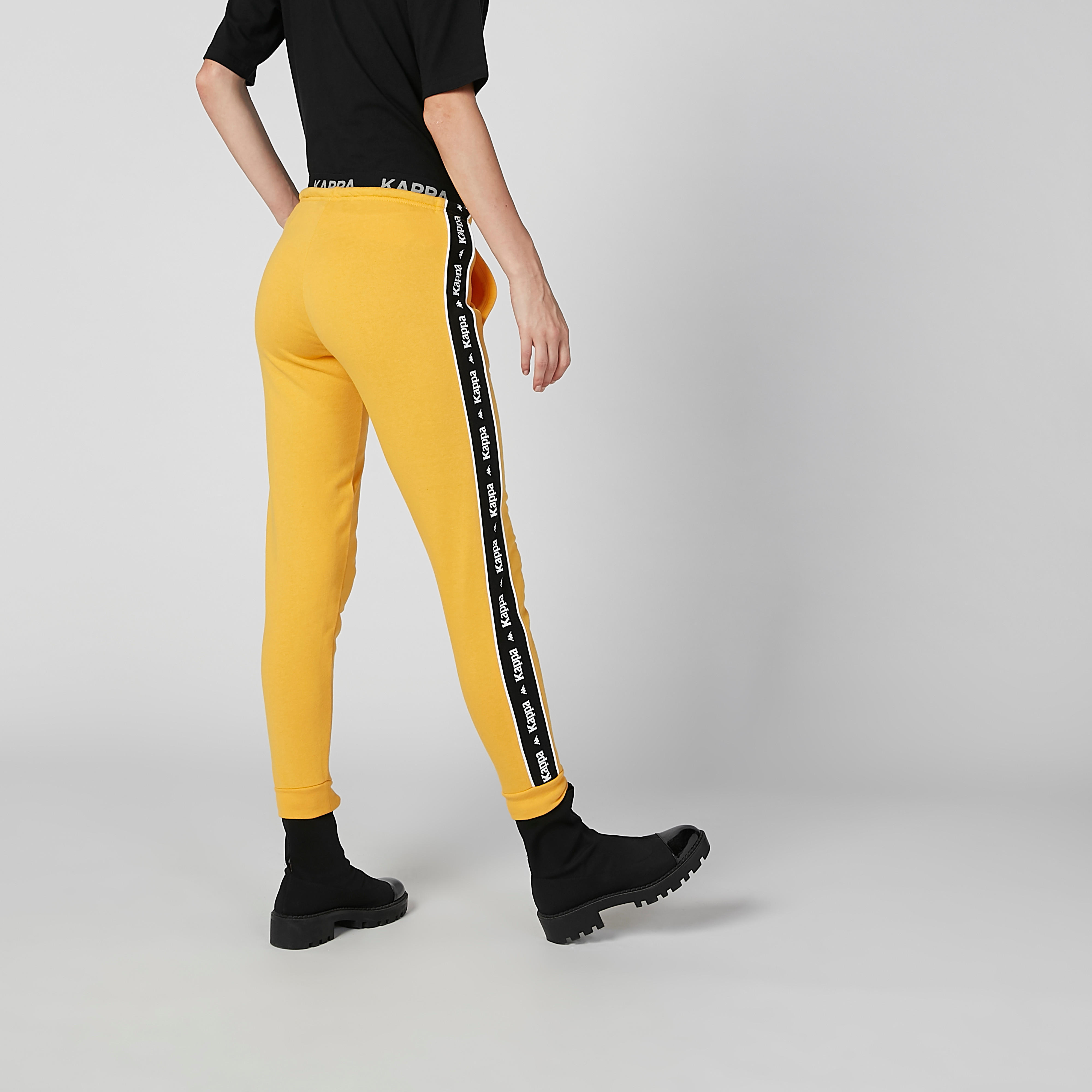 بنطال رياضي طويل برباط وشريطة بطبعات من كابا-women-clothing-bottoms-joggers-image-7
