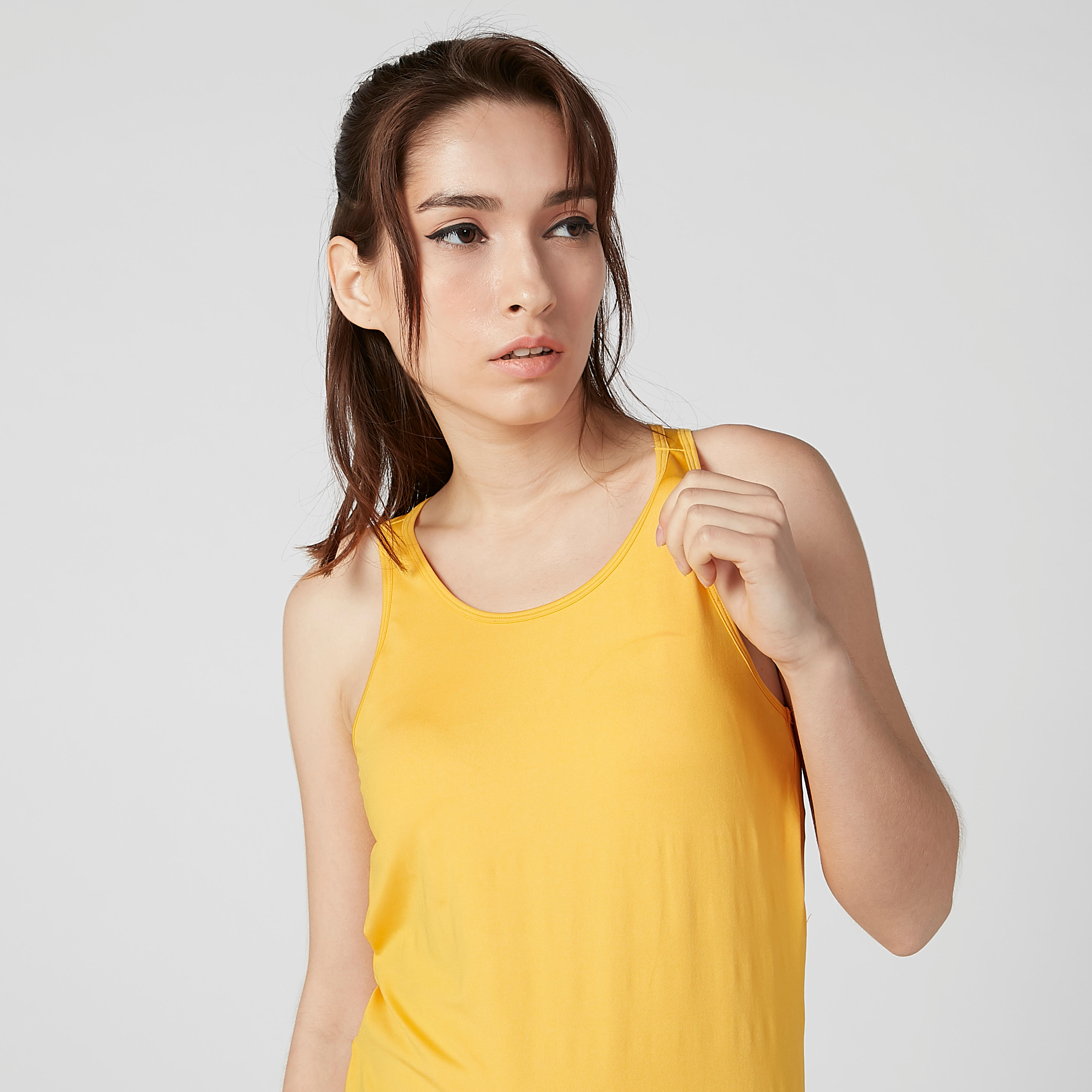 Kappa Plain Vest with Scoop Neck and Racerback-women-clothing-tshirts-image-3