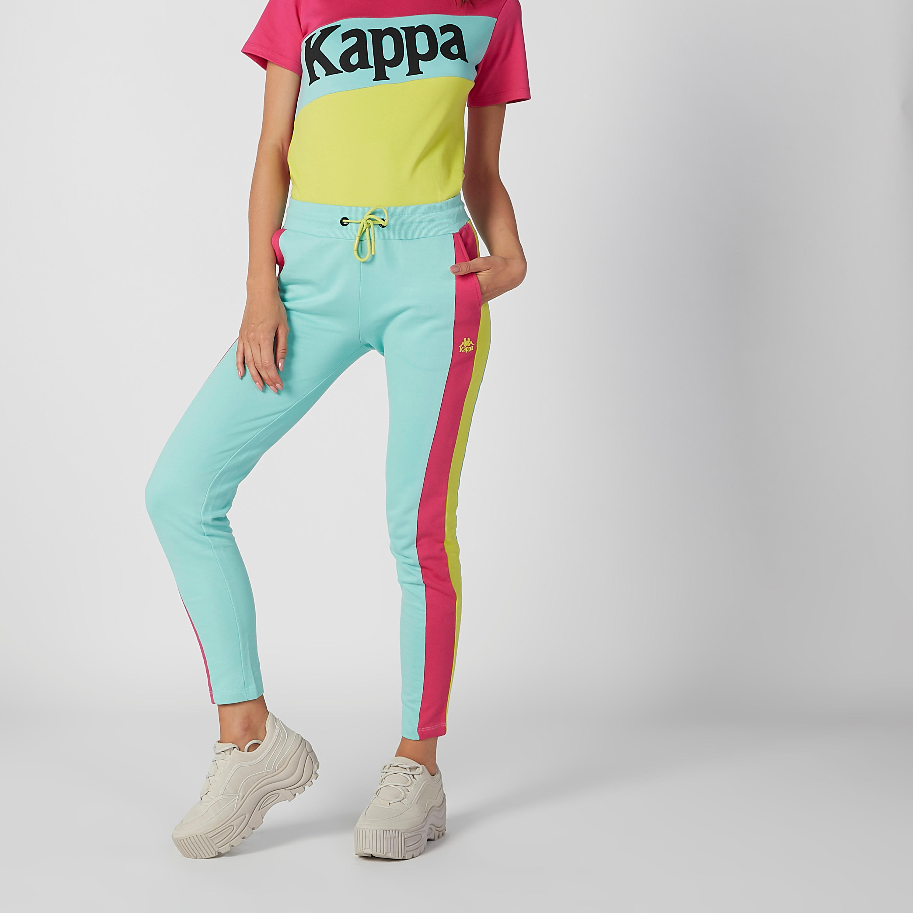 بنطلون مستدام بنمط كتل الألوان بجيوب من كابا -women-clothing-sportswearandactivewear-bottoms-image-3