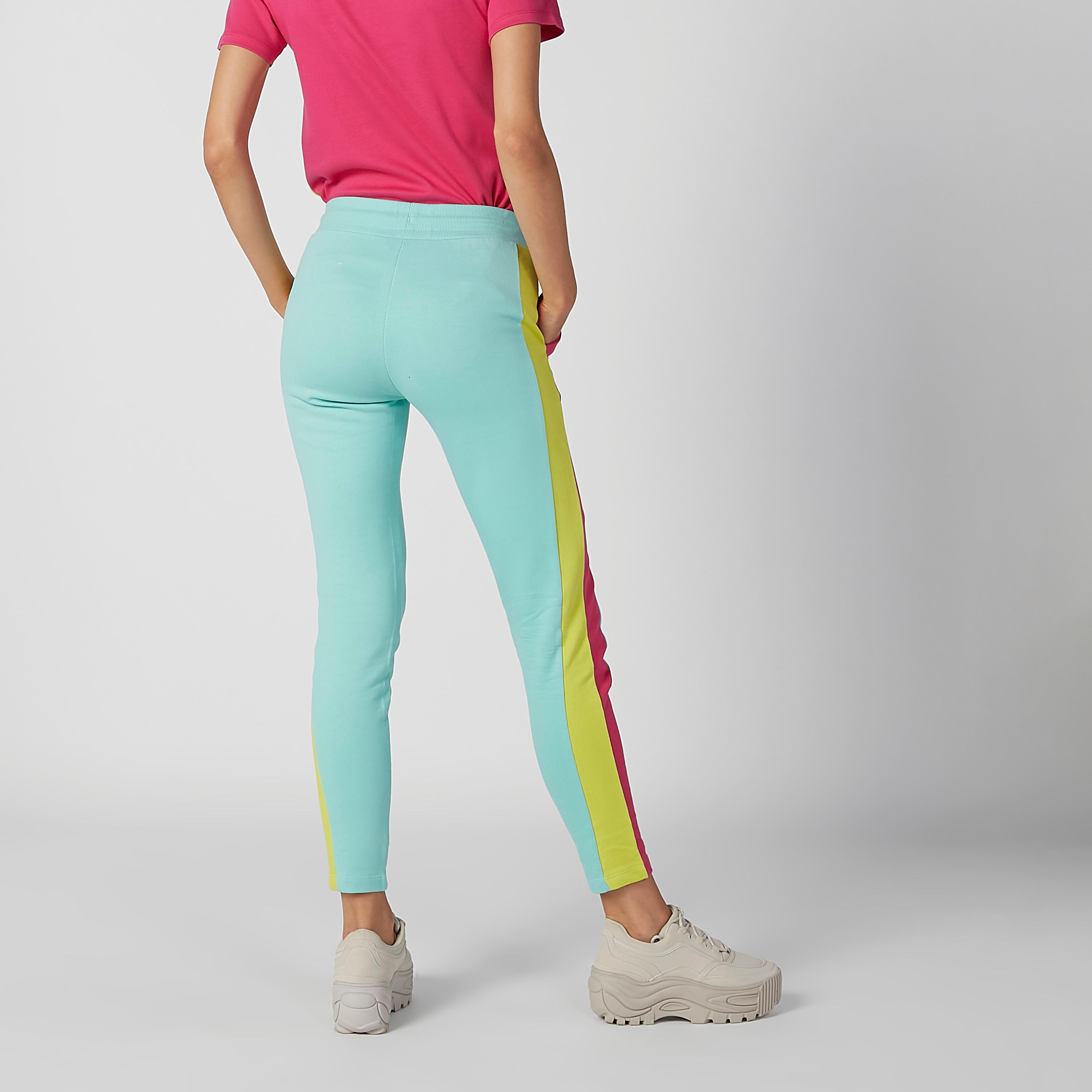 بنطلون مستدام بنمط كتل الألوان بجيوب من كابا -women-clothing-sportswearandactivewear-bottoms-image-4
