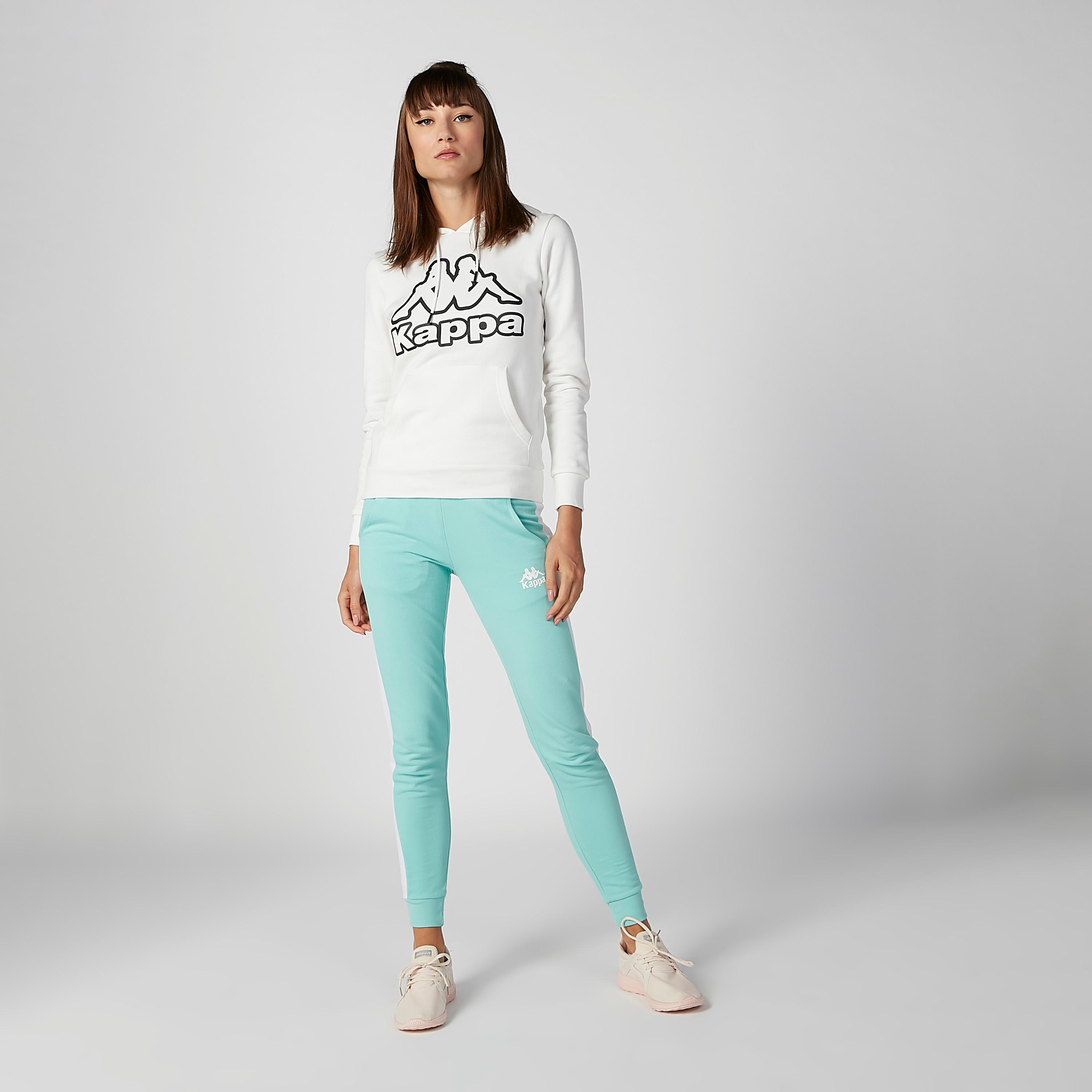 Sustainable Kappa Plain Jog Pants with Pockets-women-clothing-bottoms-joggers-image-2