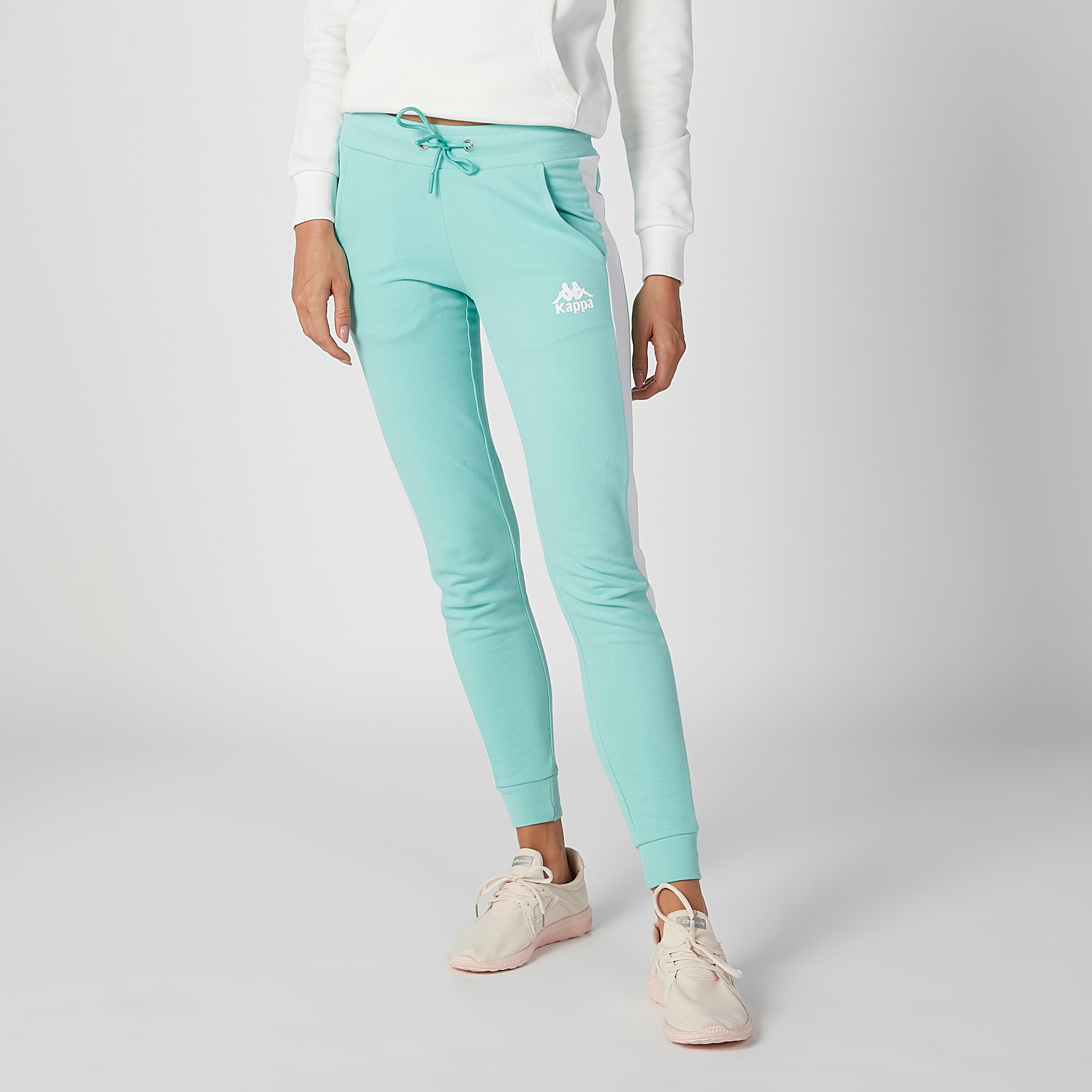 Sustainable Kappa Plain Jog Pants with Pockets-women-clothing-bottoms-joggers-image-3