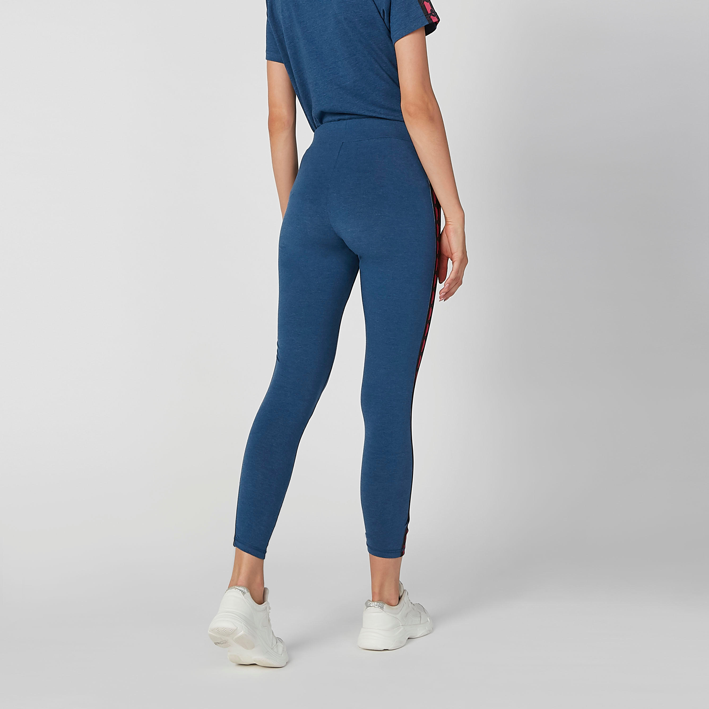 بنطلون ليقنز مستدام سكيني بخصر متوسط الارتفاع وطبعات من كابا -women-clothing-sportswearandactivewear-bottoms-image-3