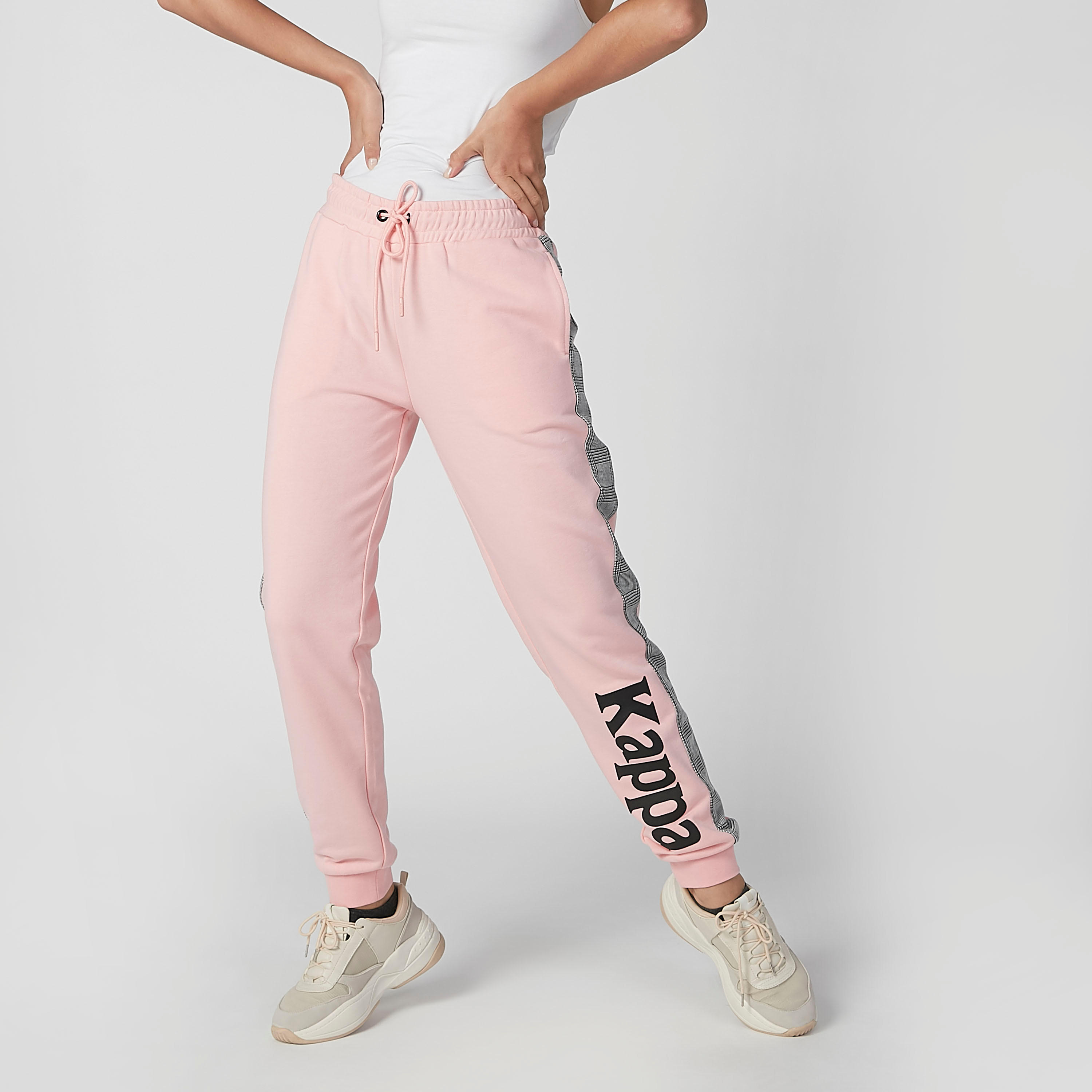 بنطلون رياضي بجيوب وطبعات من كابا-women-clothing-bottoms-joggers-image-1